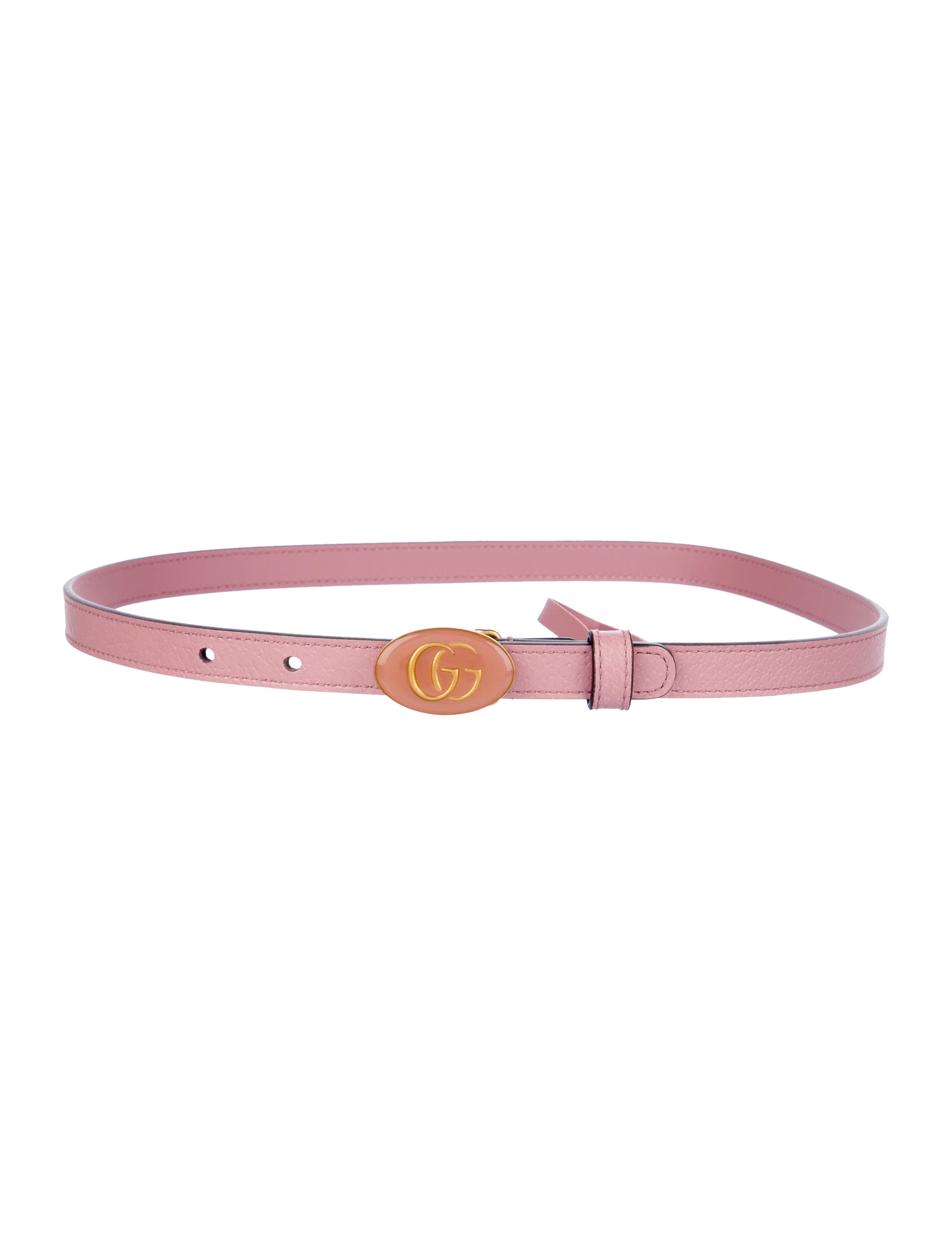 Gucci Skinny Leather Belt