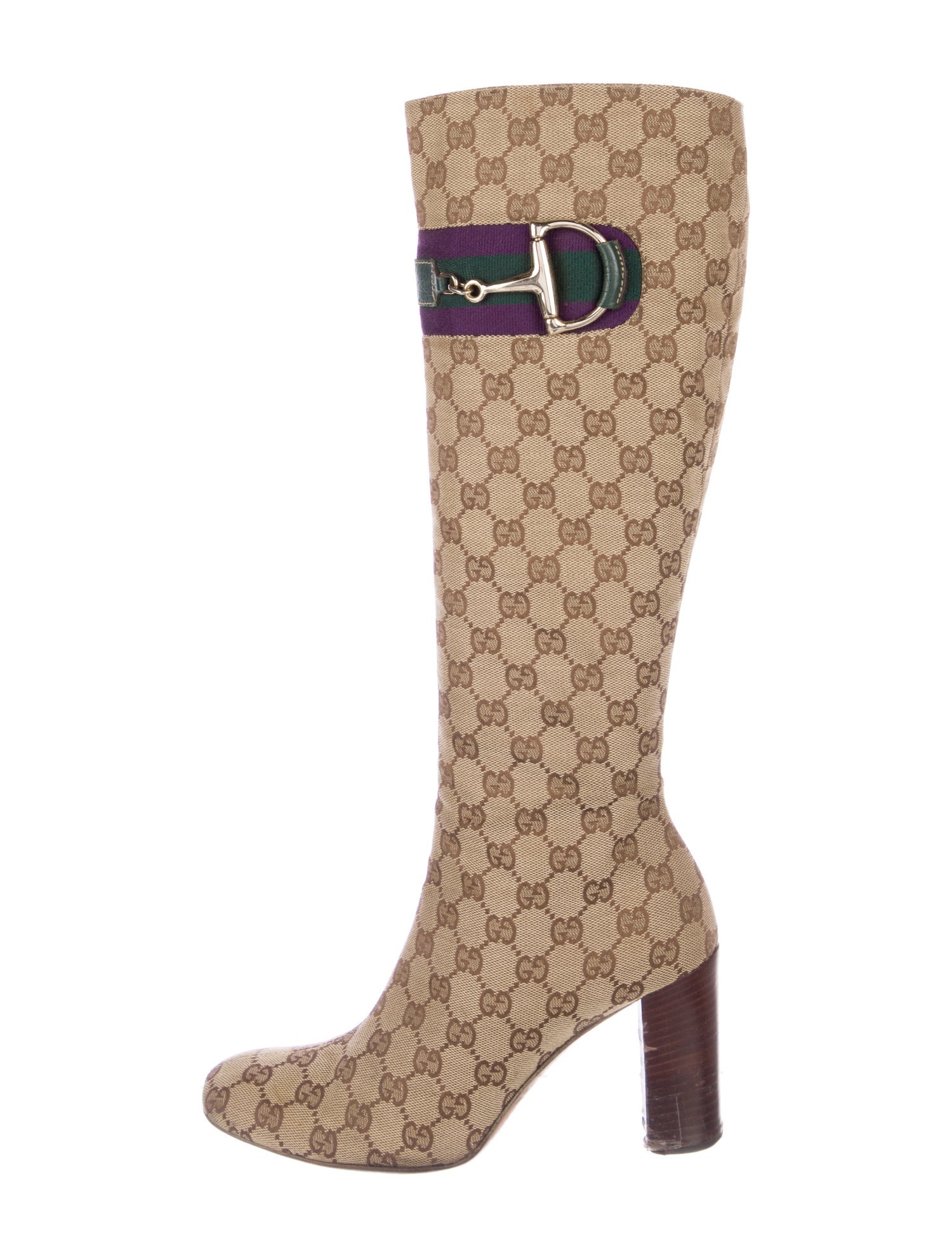 Gucci GG Canvas Canvas Boots