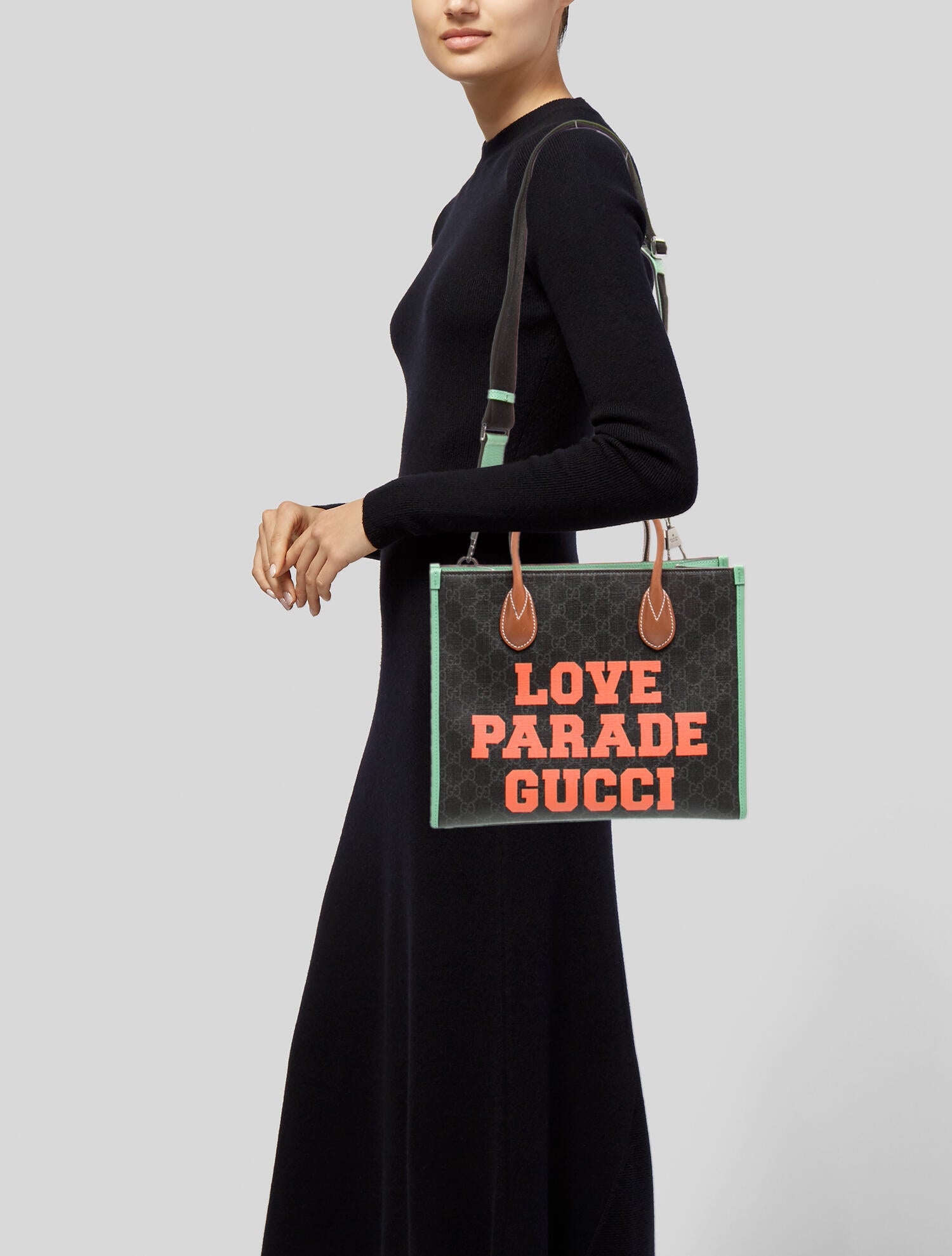 Gucci GG Supreme Love Parade Tote