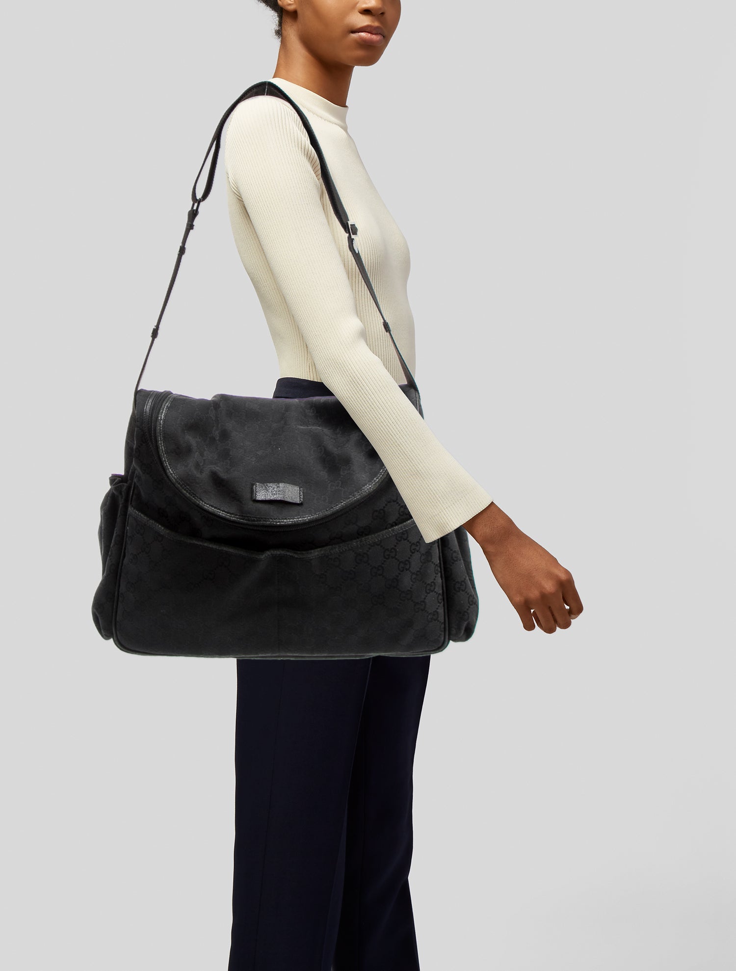 Gucci Kids GG Canvas Diaper Bag