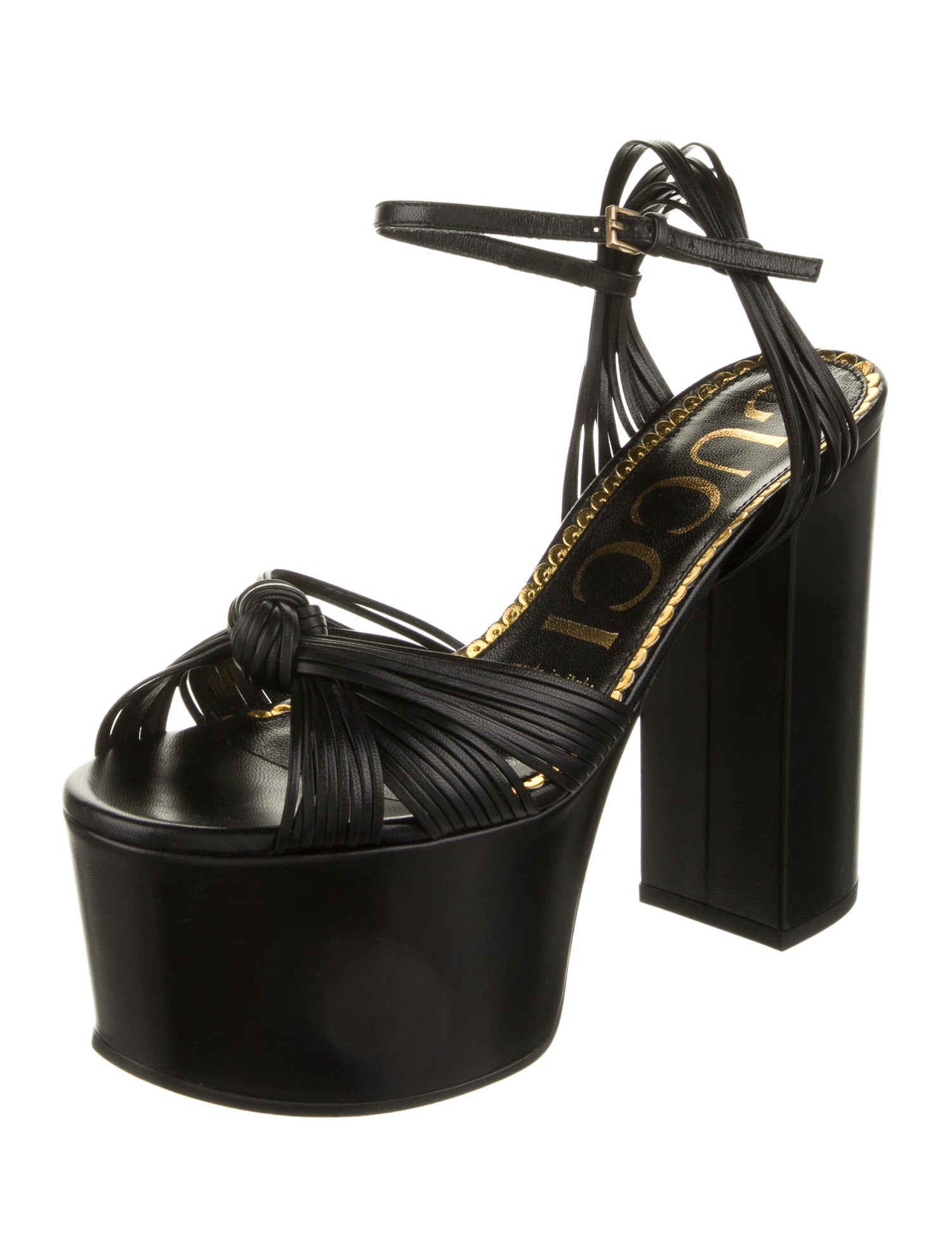 Gucci Leather Sandals