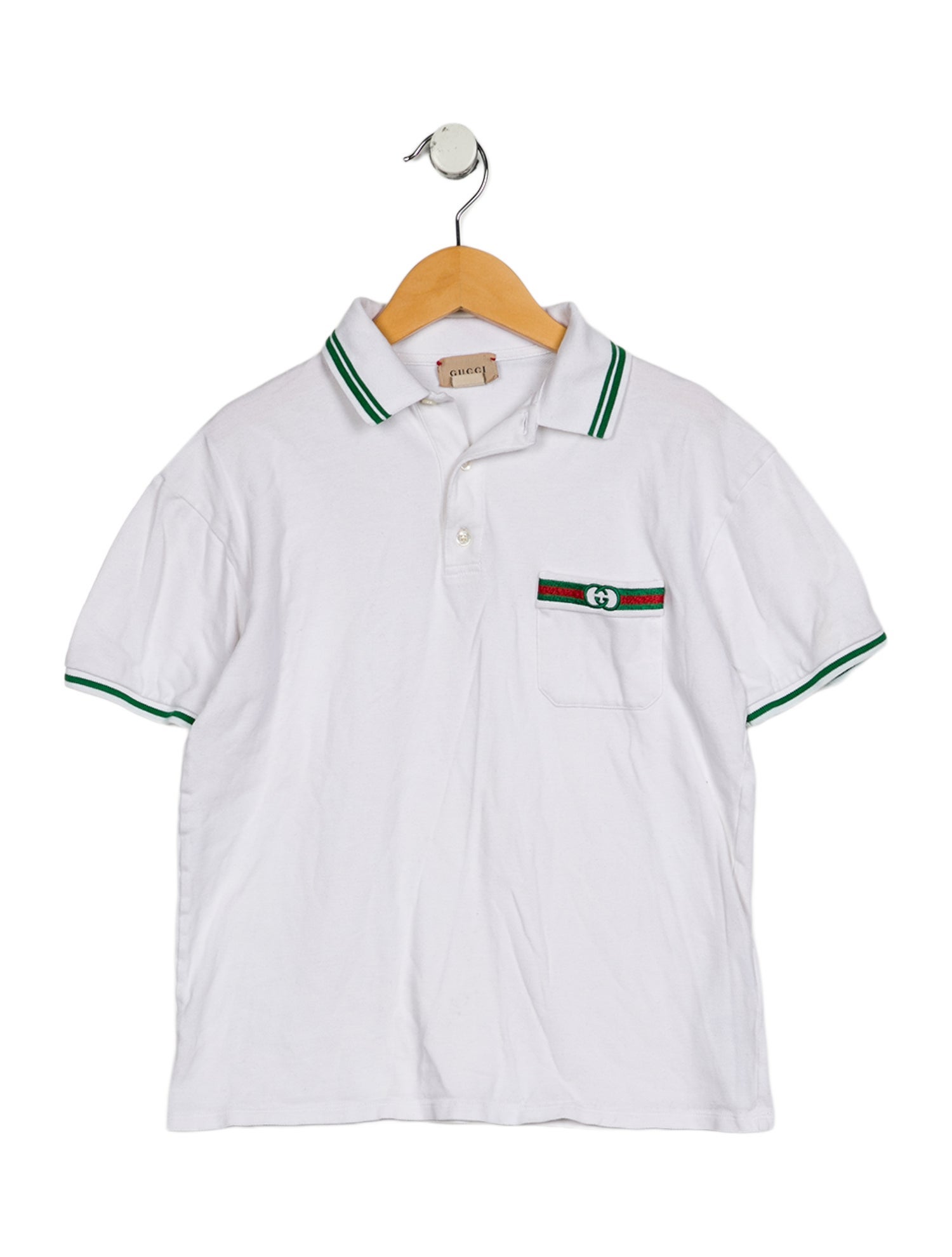 Gucci Boys Striped Short Sleeve Shirt