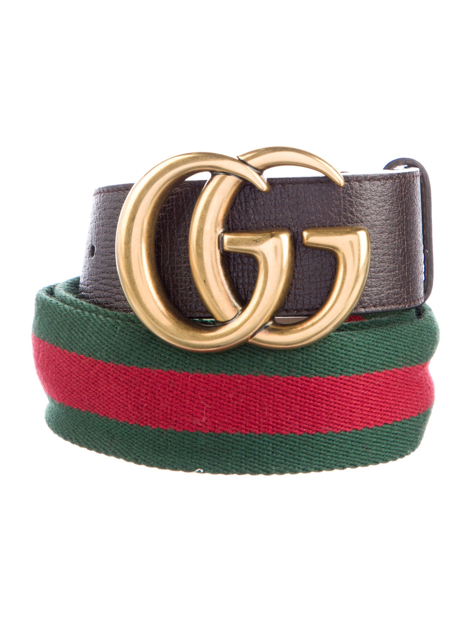 Gucci Web Accent Belt