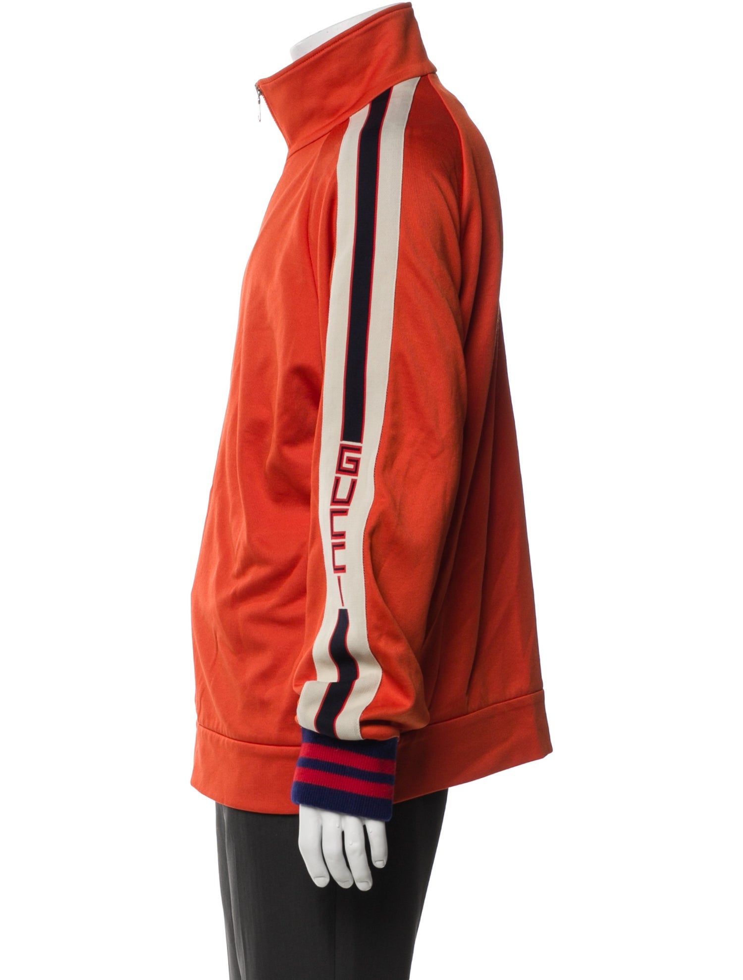 Gucci Sylvie Web Accent Bomber Jacket