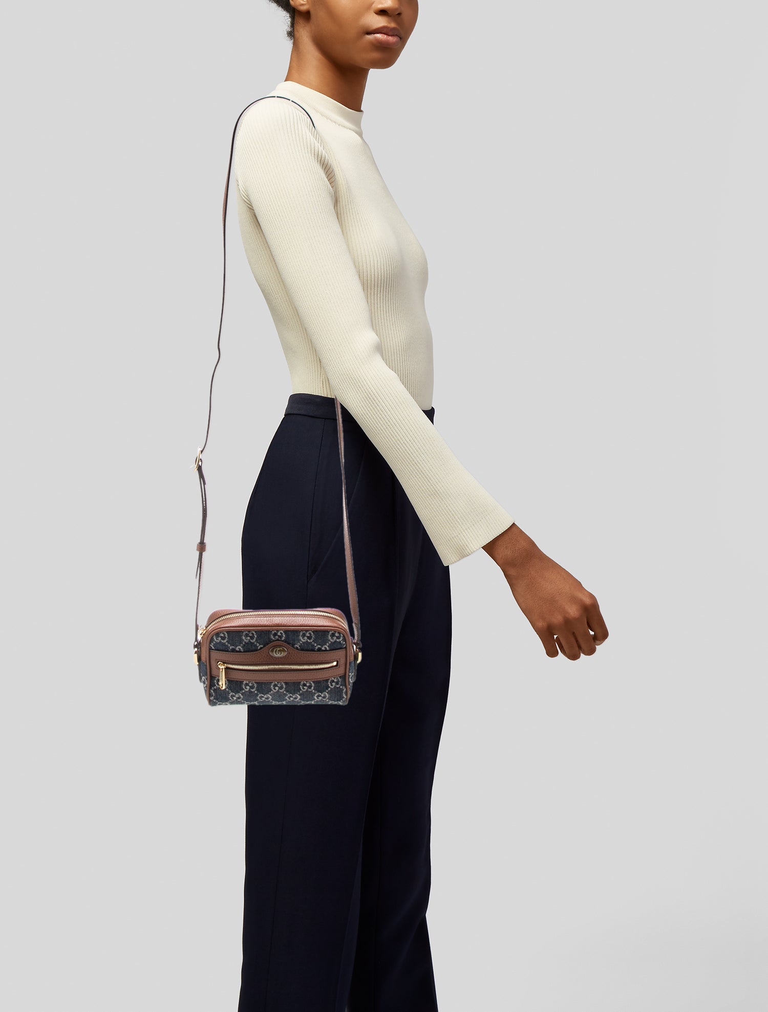 Gucci GG Denim Ophidia Mini