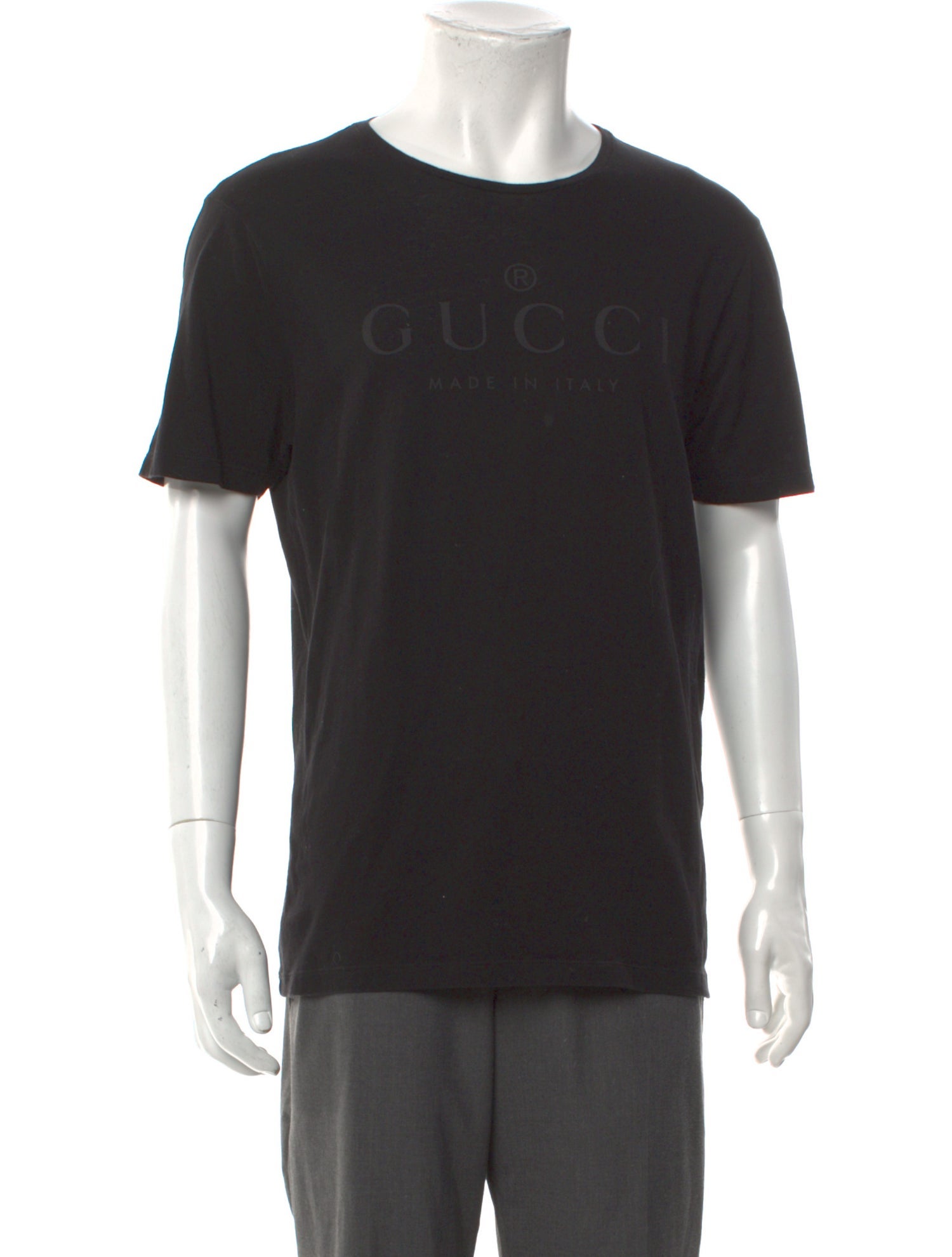 Gucci Signature Logo Graphic Print T-Shirt