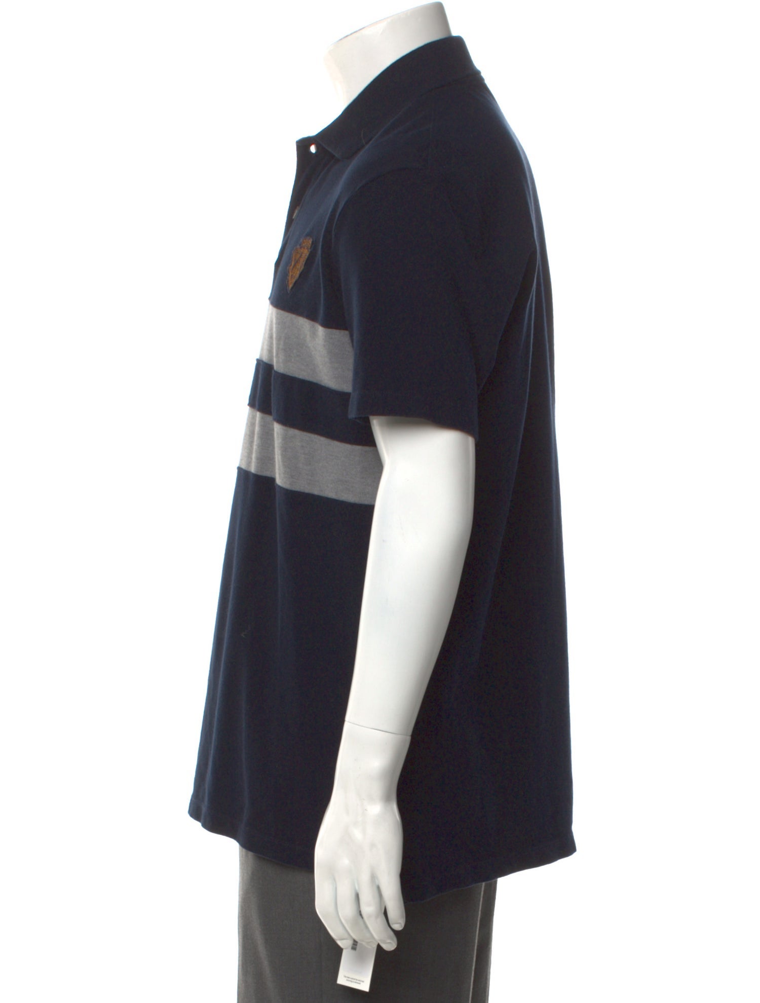 Gucci Interlocking G Logo Collar Polo Shirt