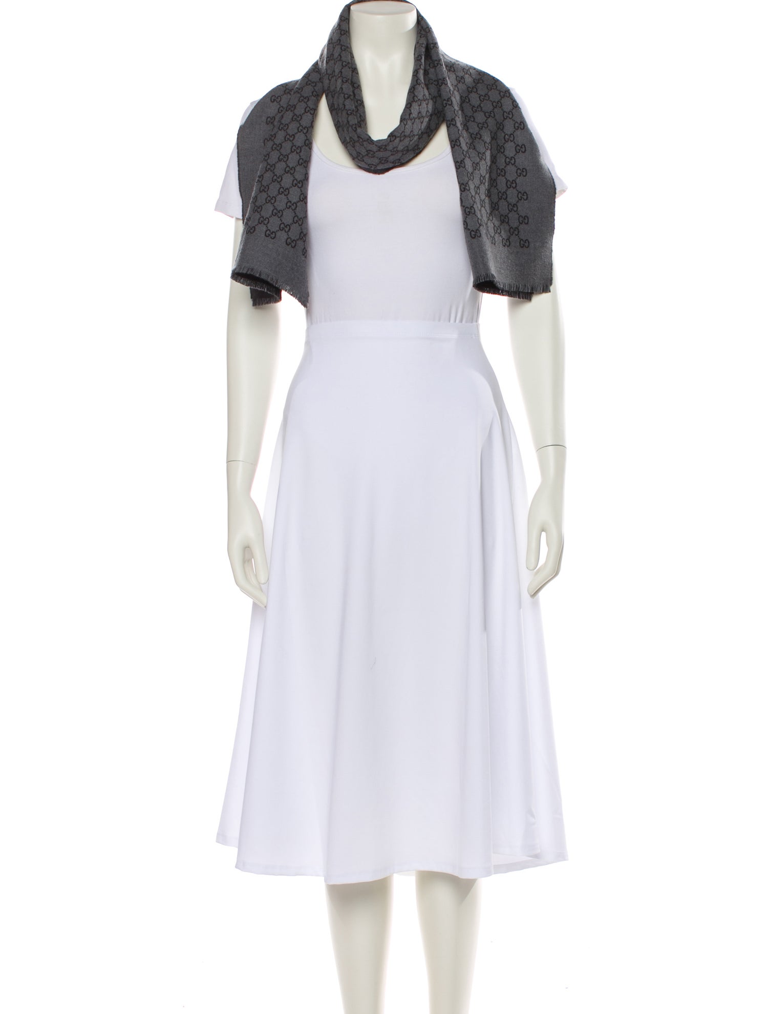 Cashmere Patterned Scarf