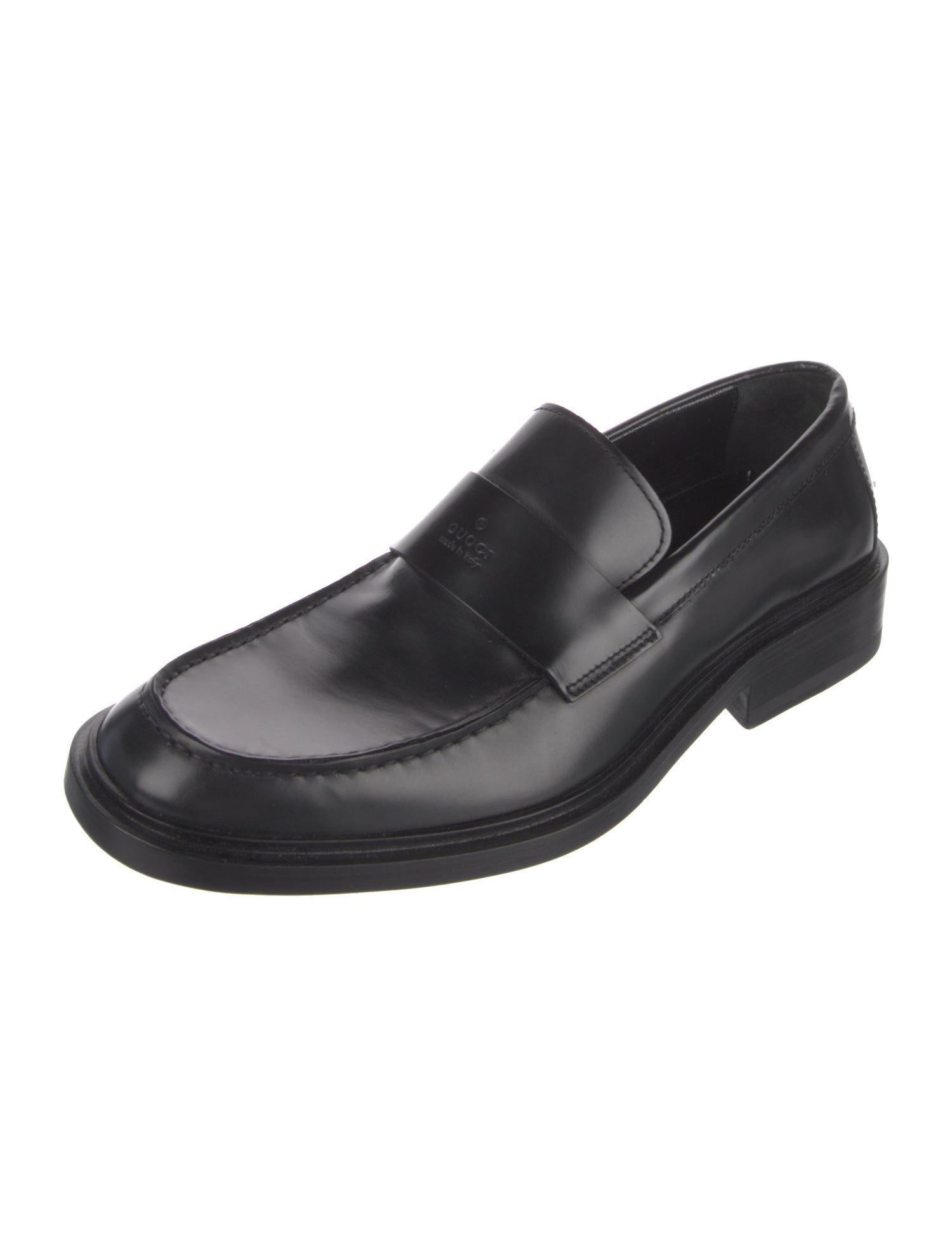 Gucci Leather Dress Loafers