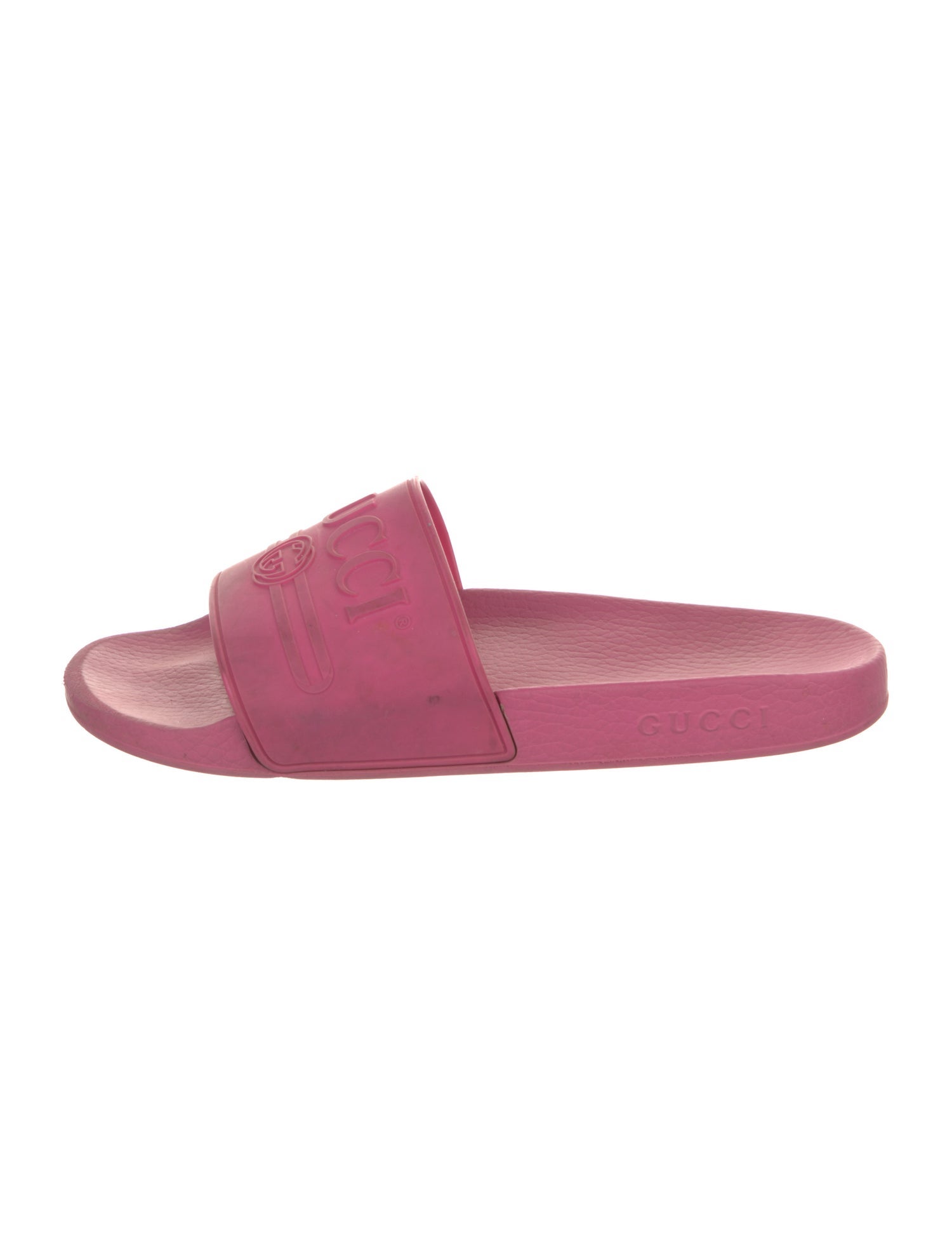 Gucci Sukey Logo Rubber Slides