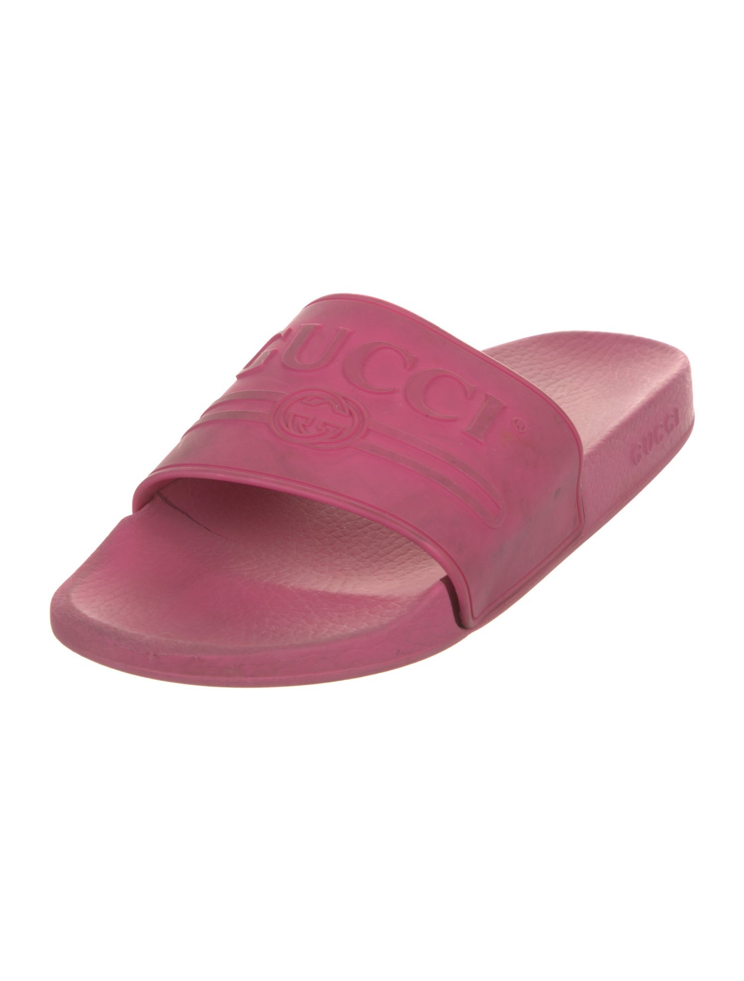 Gucci Sukey Logo Rubber Slides