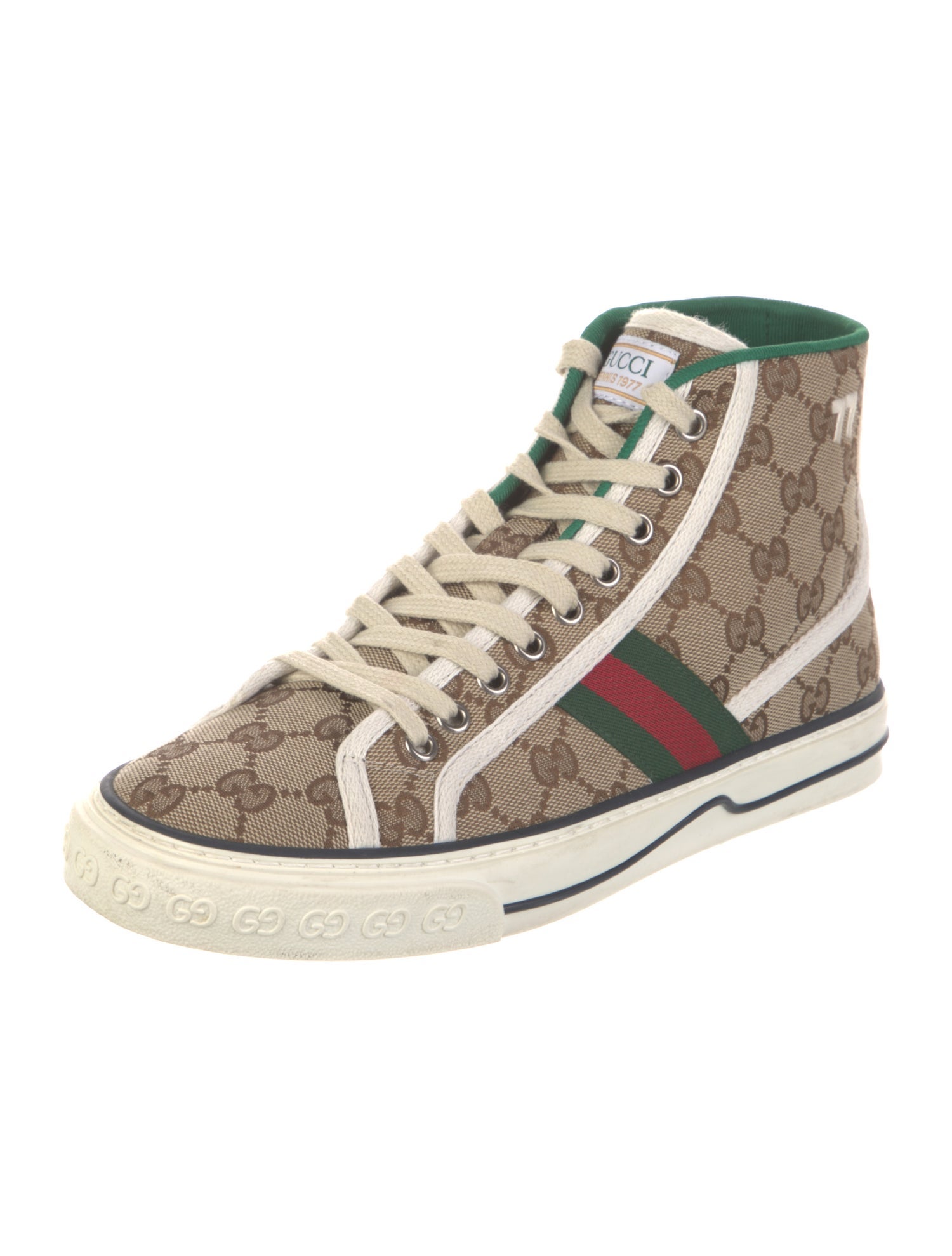 Gucci Canvas Printed Sneakers
