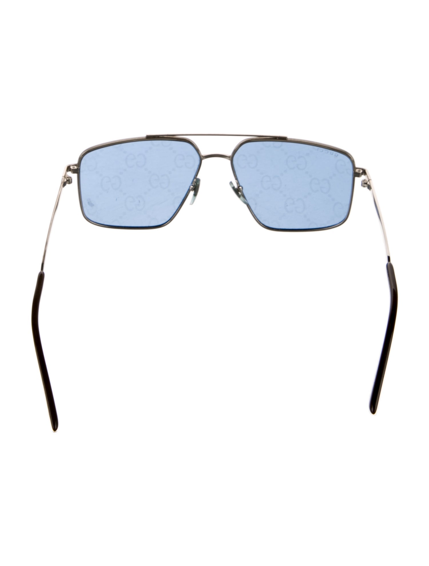 Gucci Interlocking G Logo Square Sunglasses