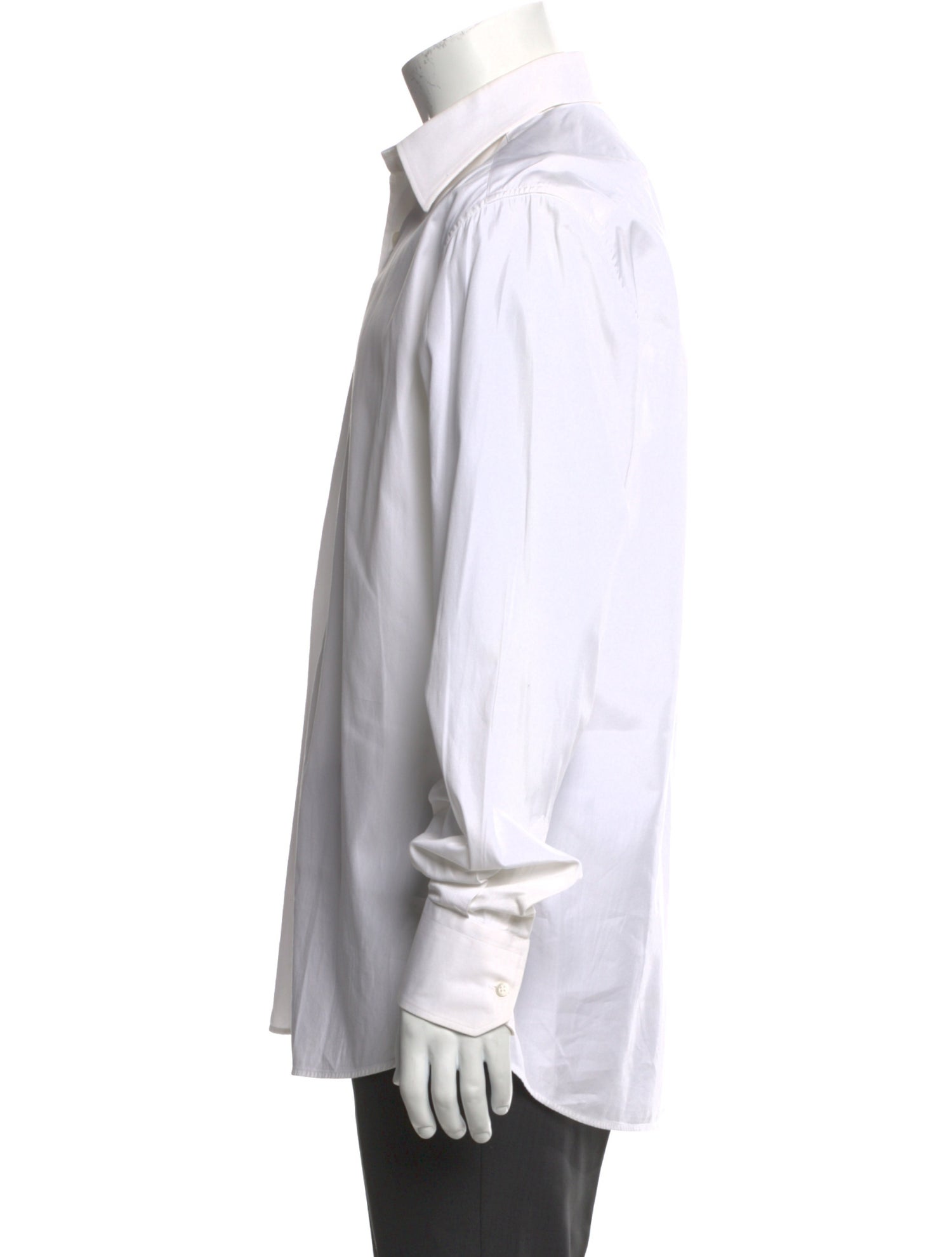 Gucci Striped Long Sleeve Dress Shirt