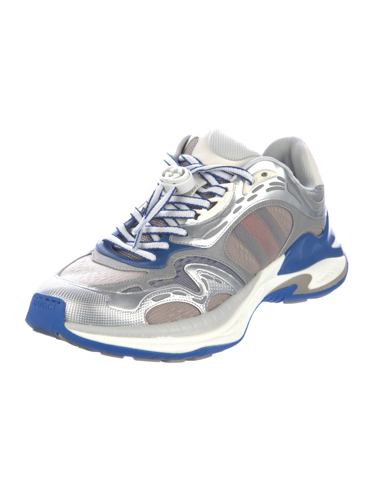 Gucci Interlocking G Logo Mesh Sneakers