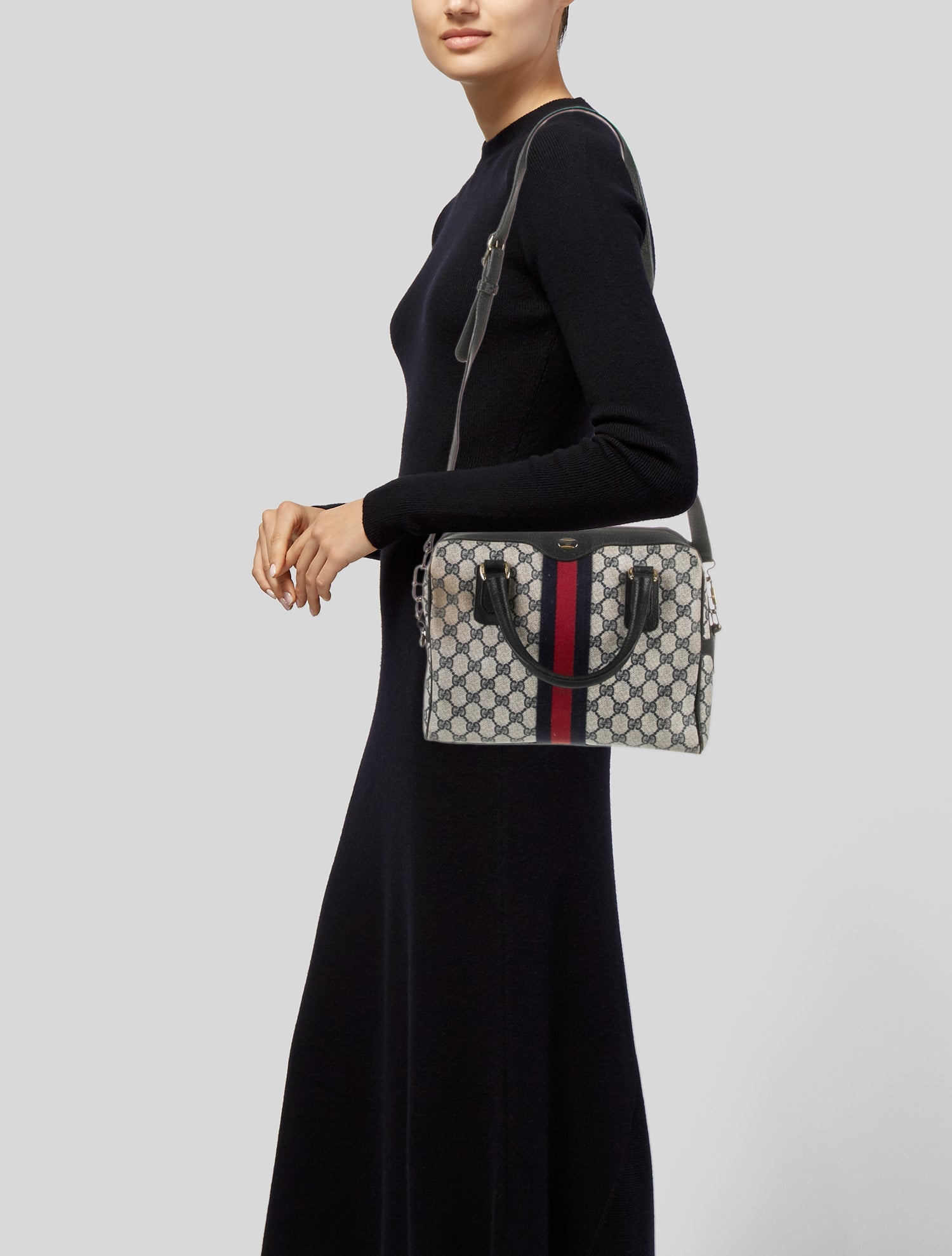 Gucci GG Supreme Boston Vintage