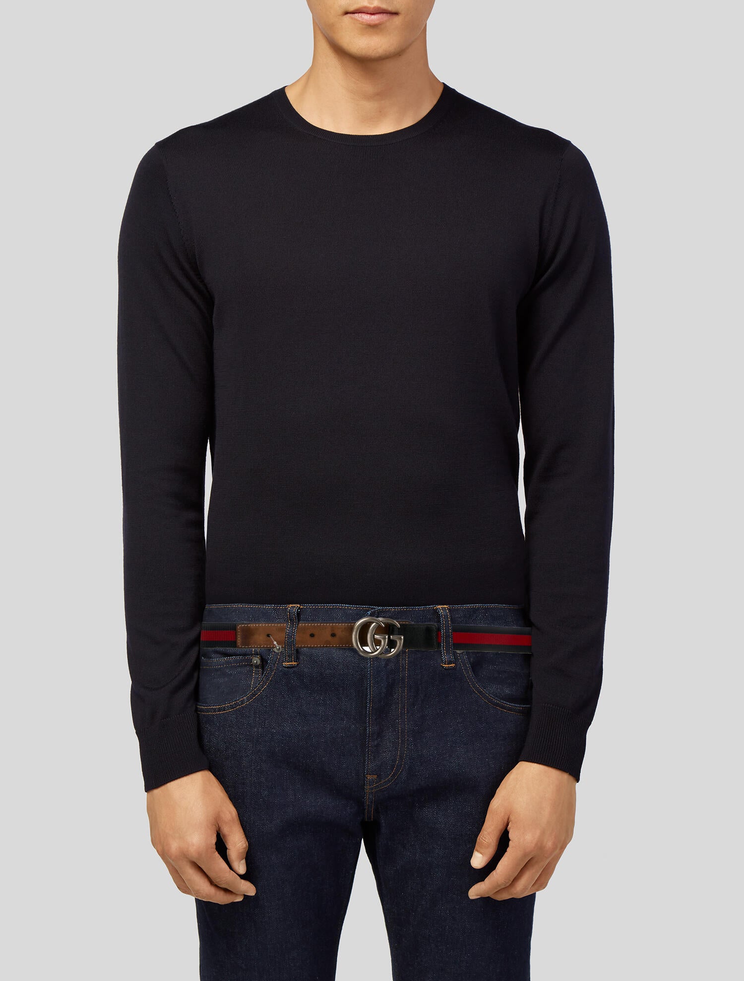 Gucci Skinny Waist Belt