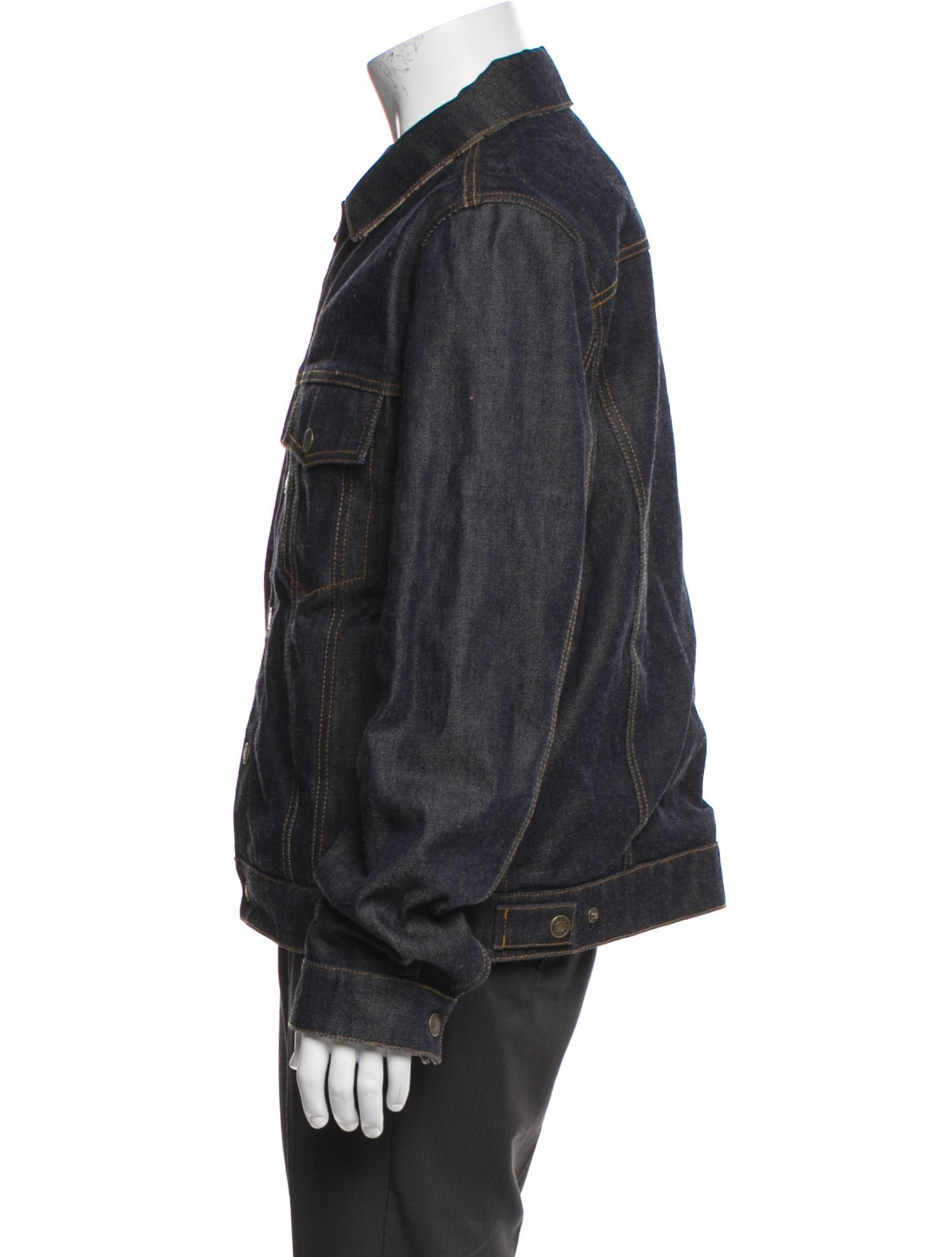 Gucci Web Accent Denim Jacket