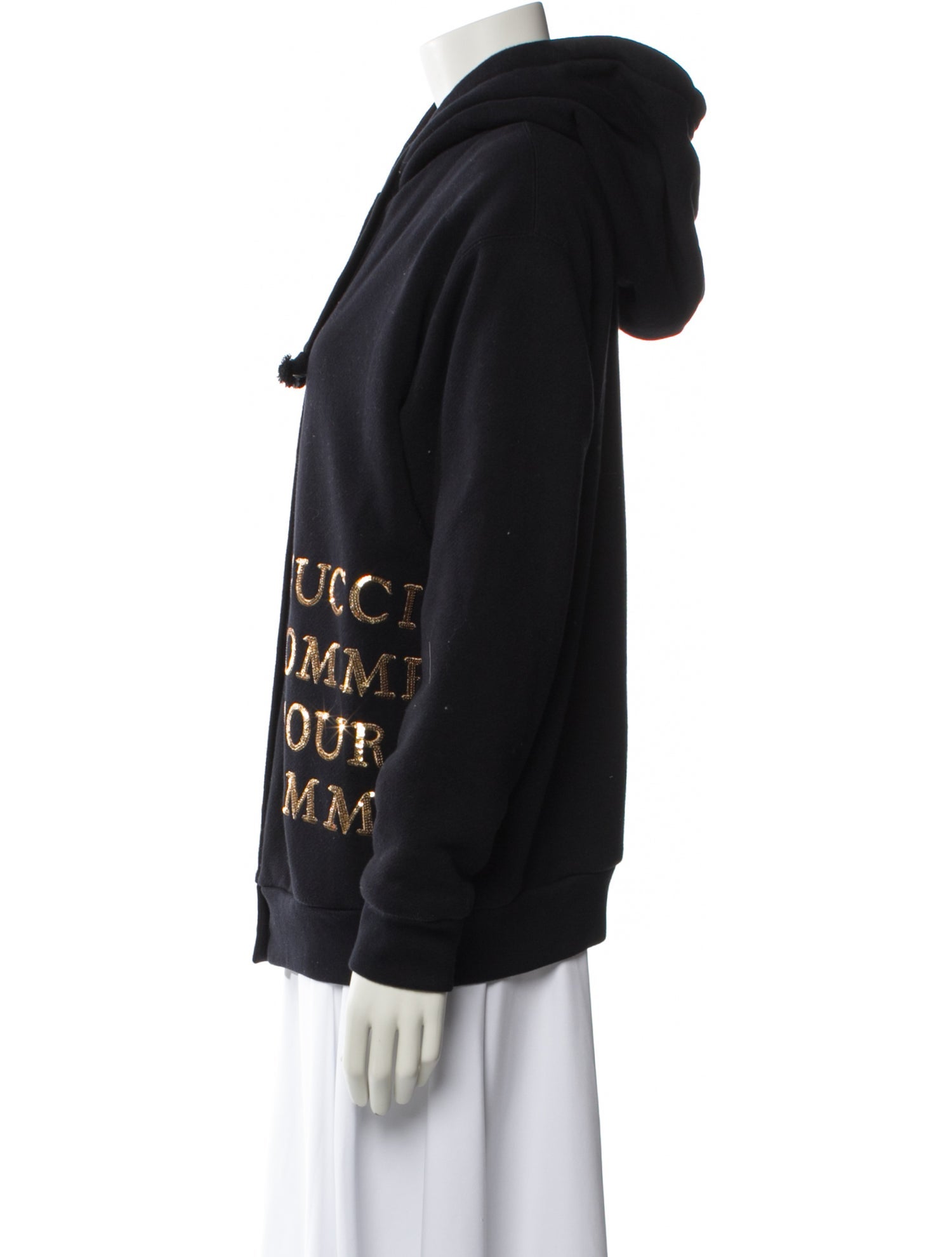 Gucci Mock Neck Long Sleeve Sweatshirt