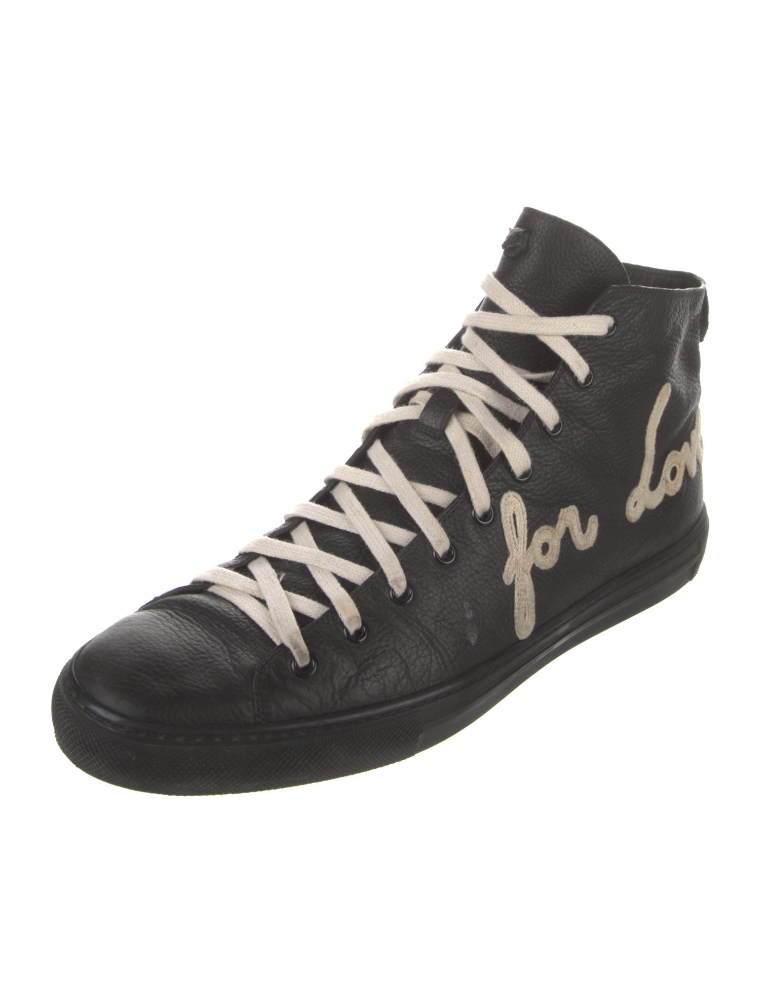 Gucci Sylvie Web Accent Leather Sneakers