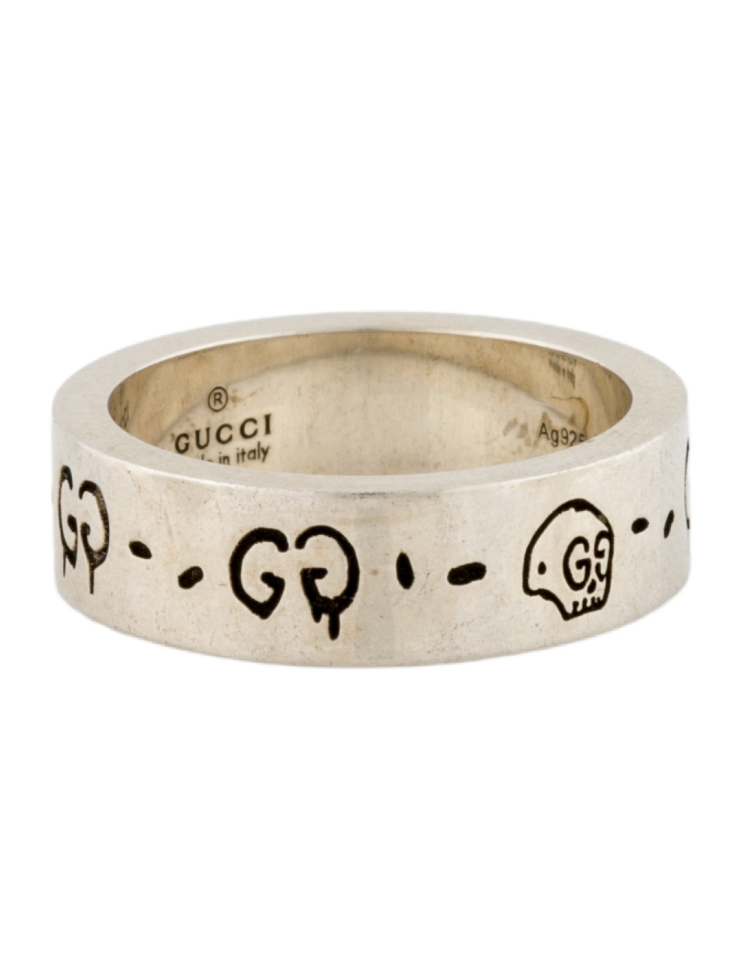 Gucci Ghost Band Ring