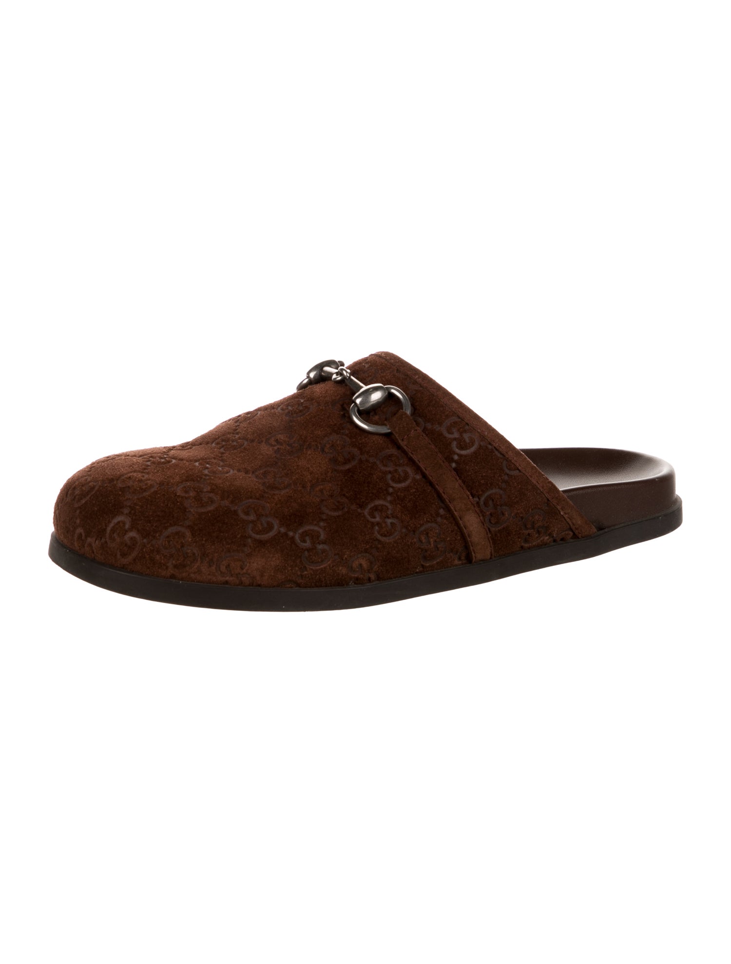 Gucci Suede Slides