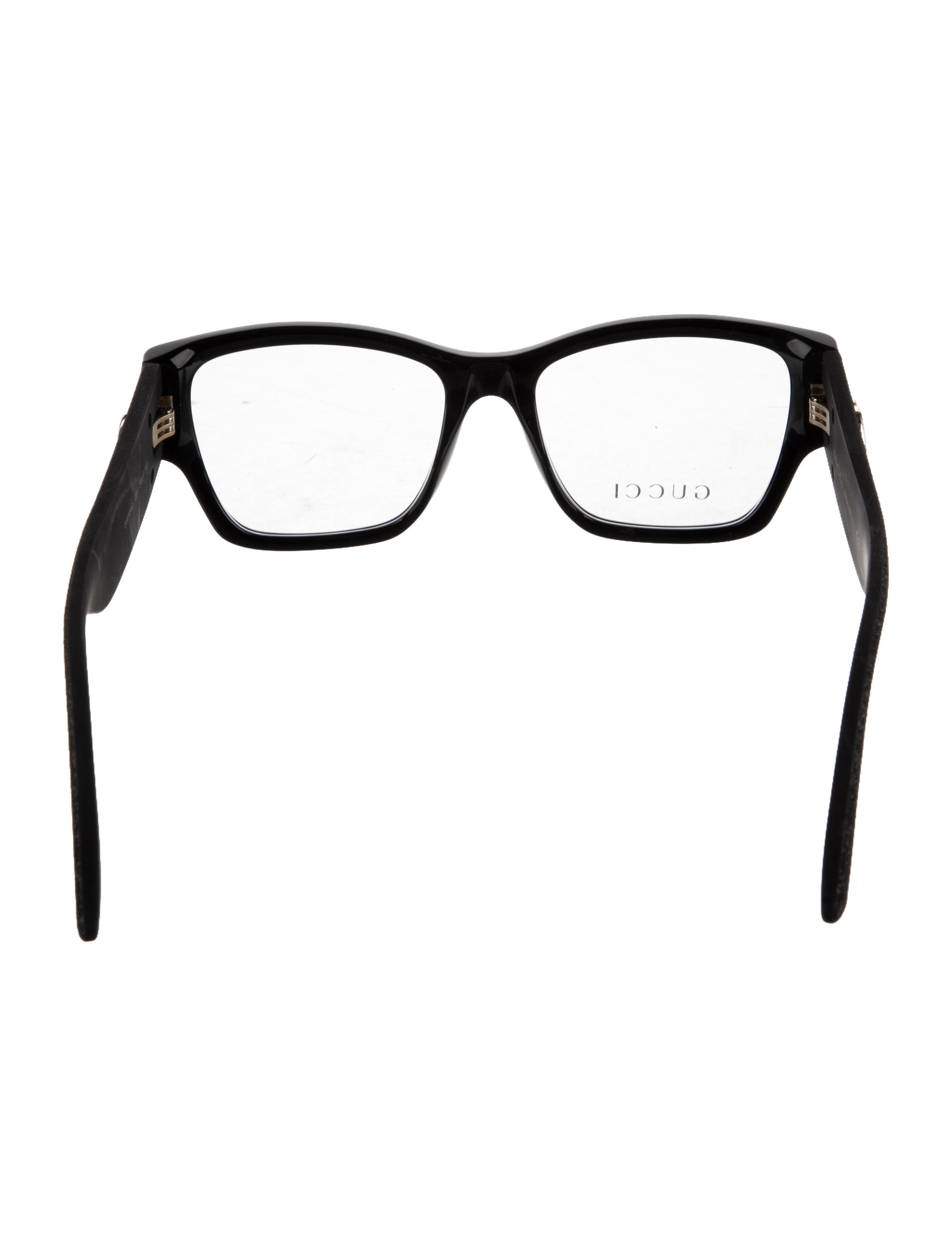 Gucci Interlocking G Logo Square Eyeglasses