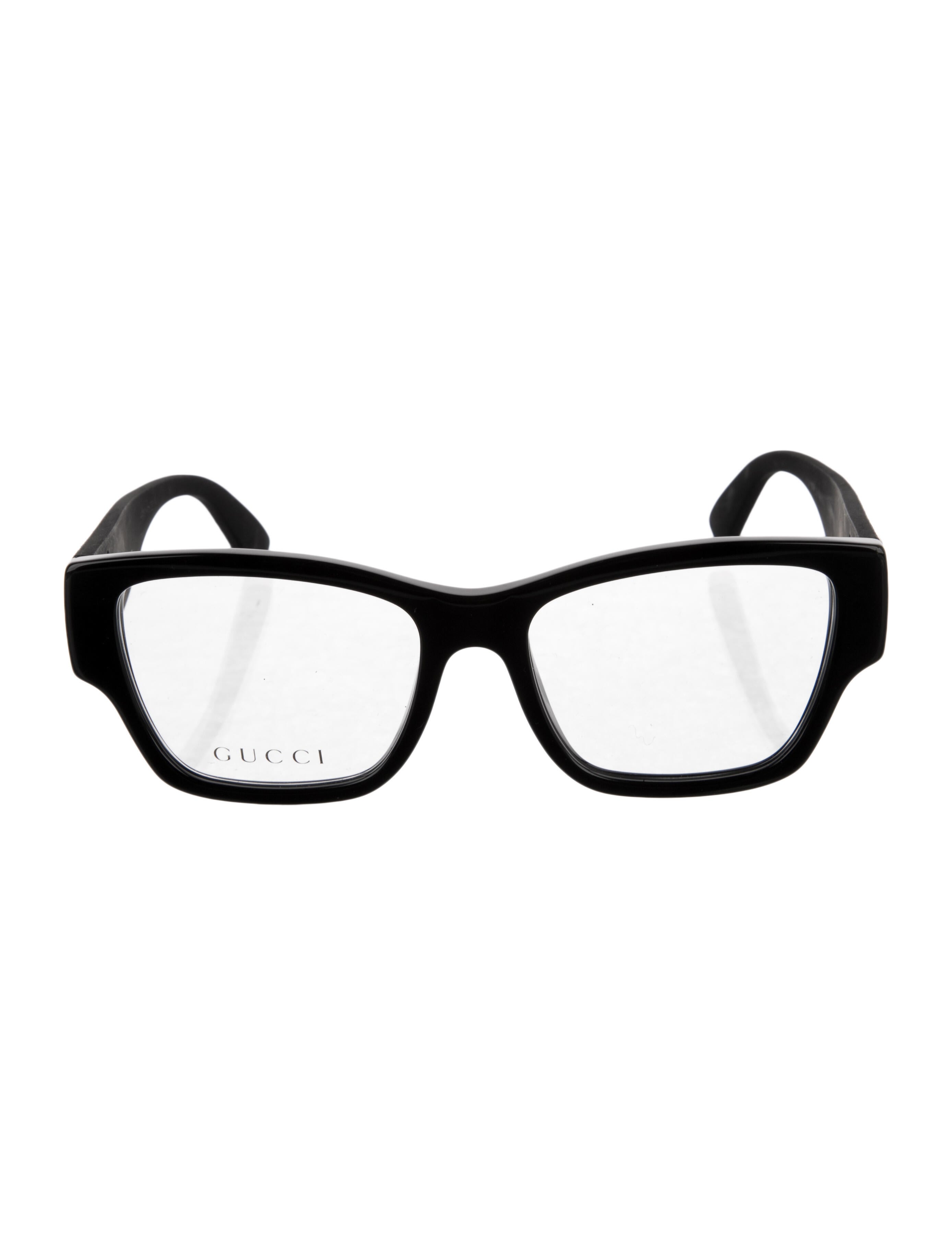 Gucci Web Accent Square Eyeglasses w/ Tags