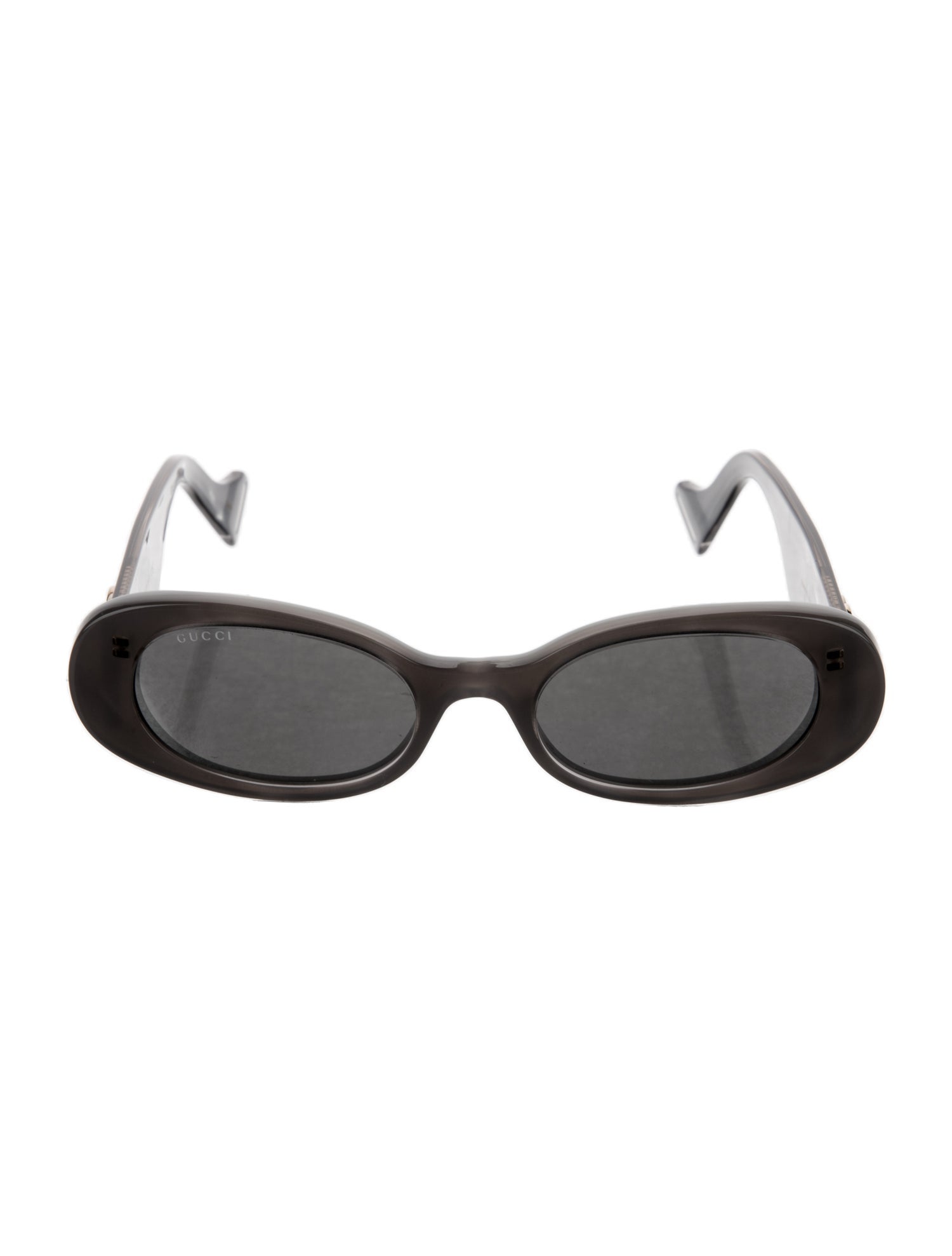 Gucci Interlocking G Logo Round Sunglasses