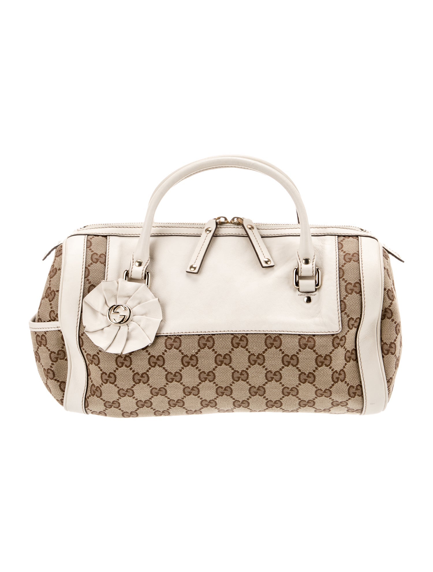 Gucci GG Canvas Trophy Boston Vintage