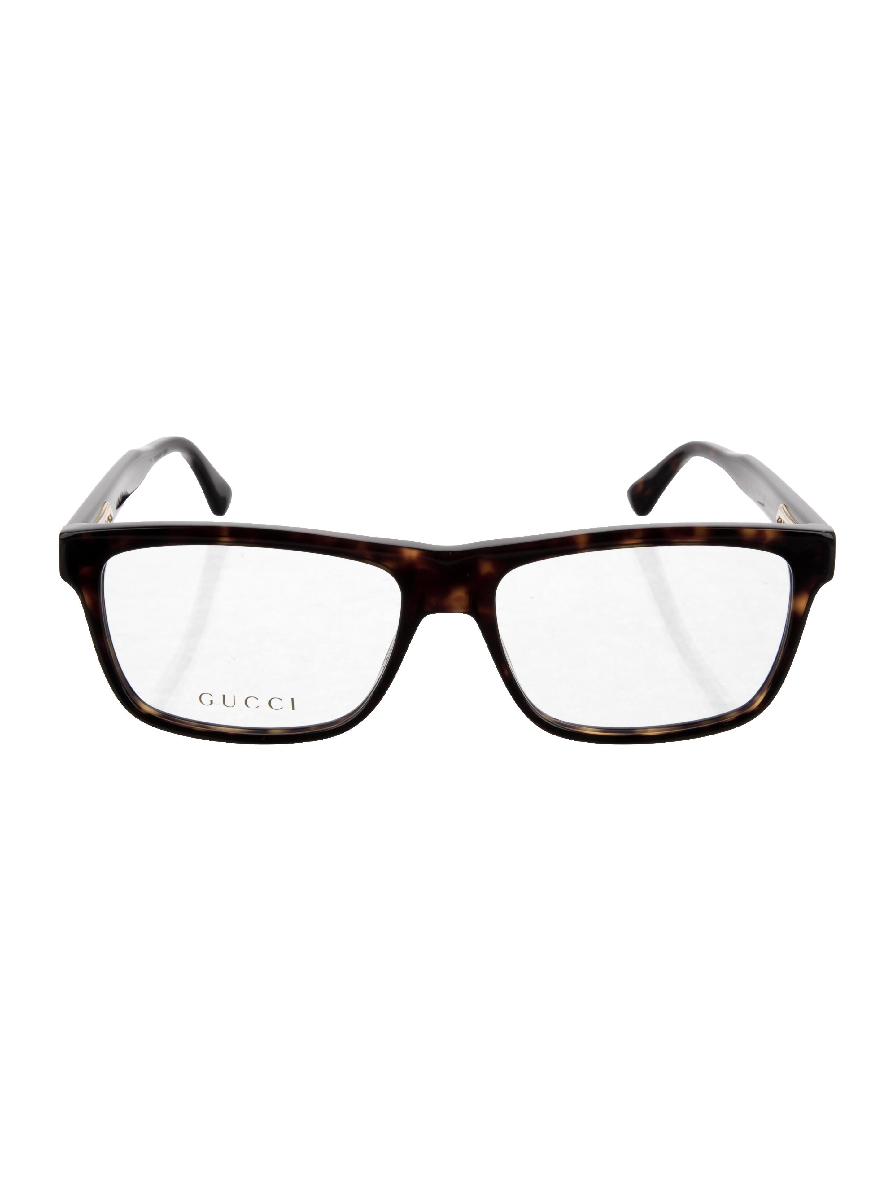 Gucci GG Logo Square Eyeglasses