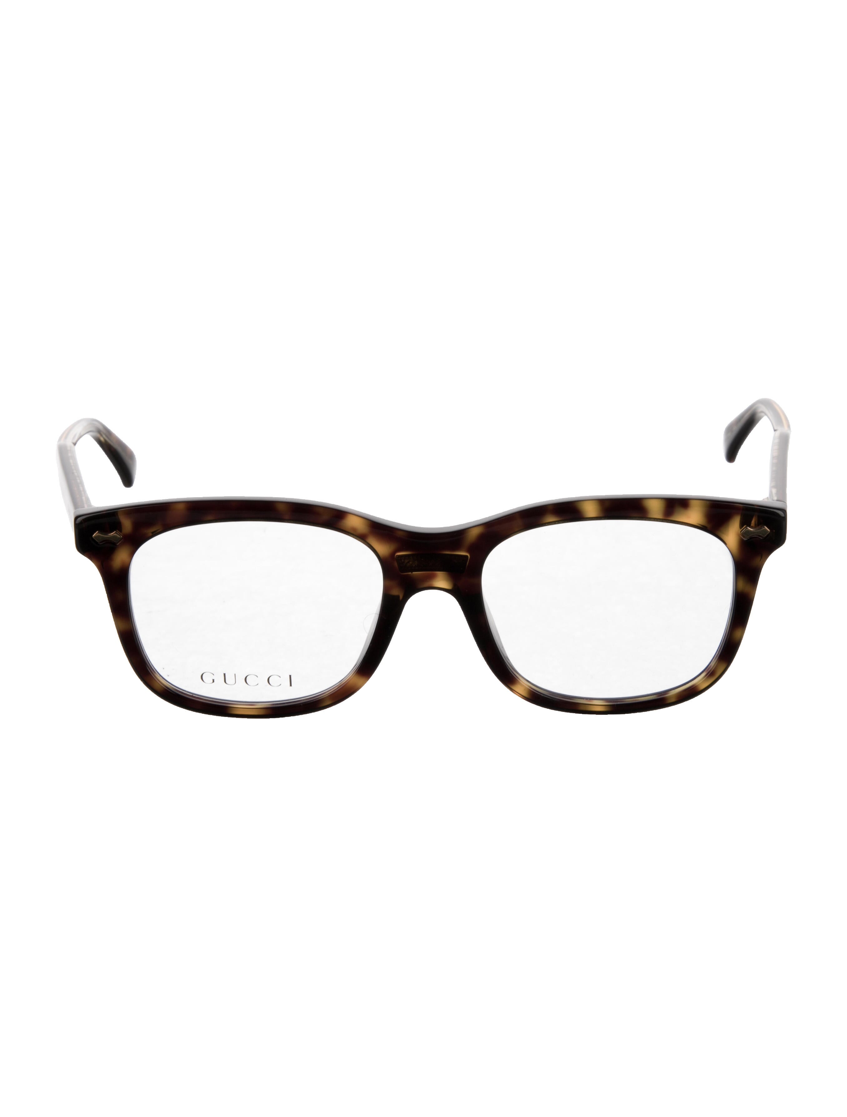 Gucci GG Logo Round Eyeglasses
