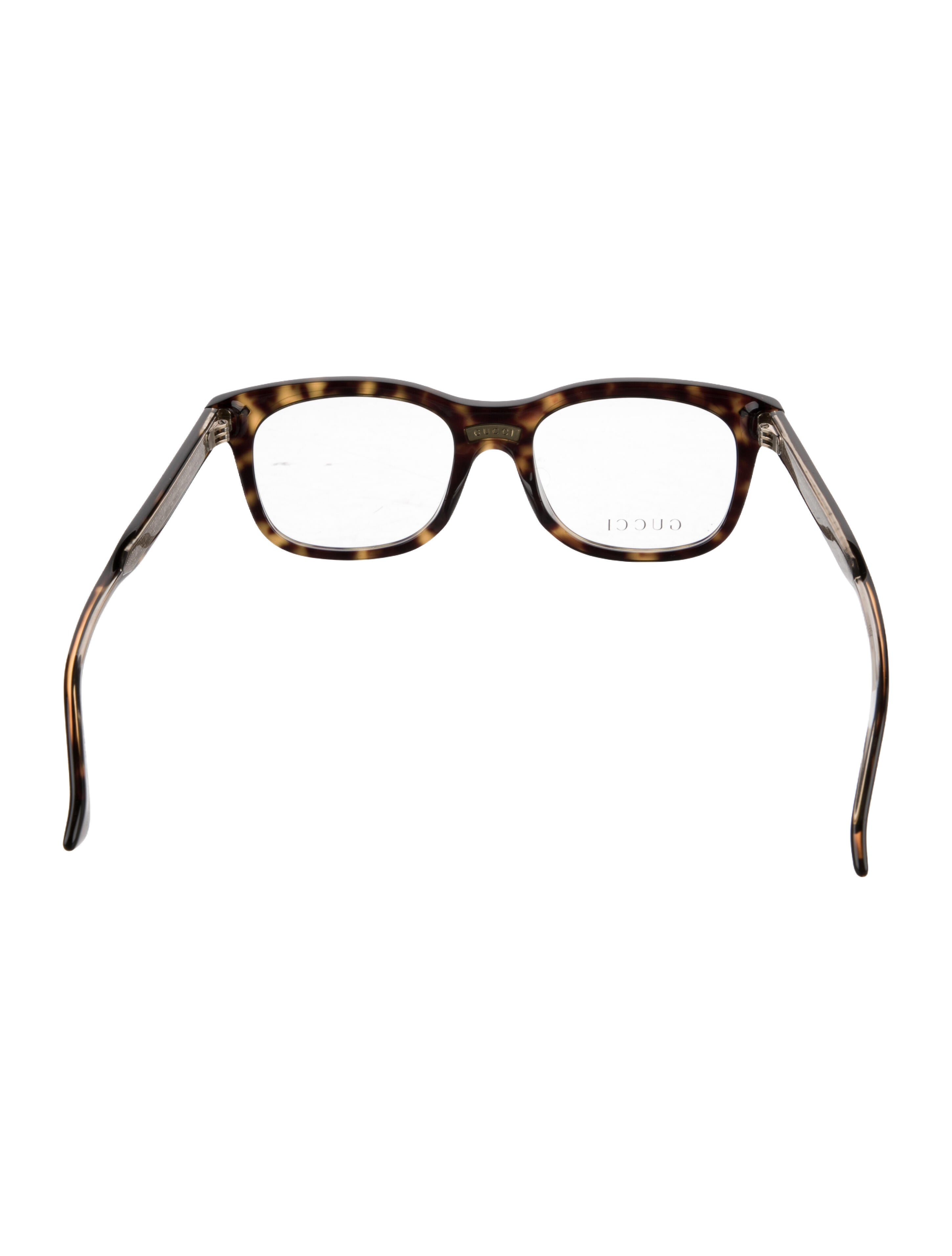 Gucci GG Logo Round Eyeglasses
