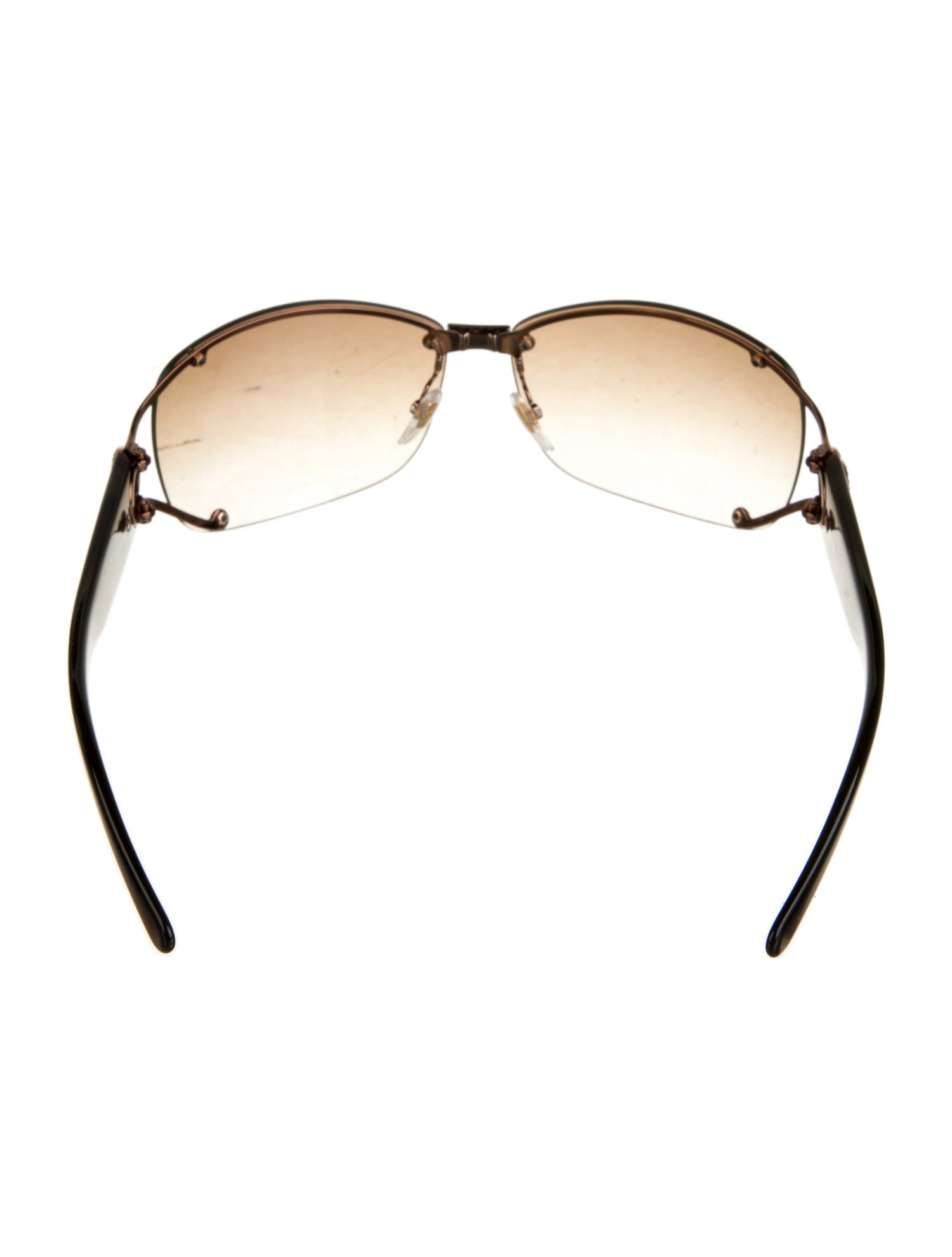 Gucci Interlocking G Logo Shield Sunglasses