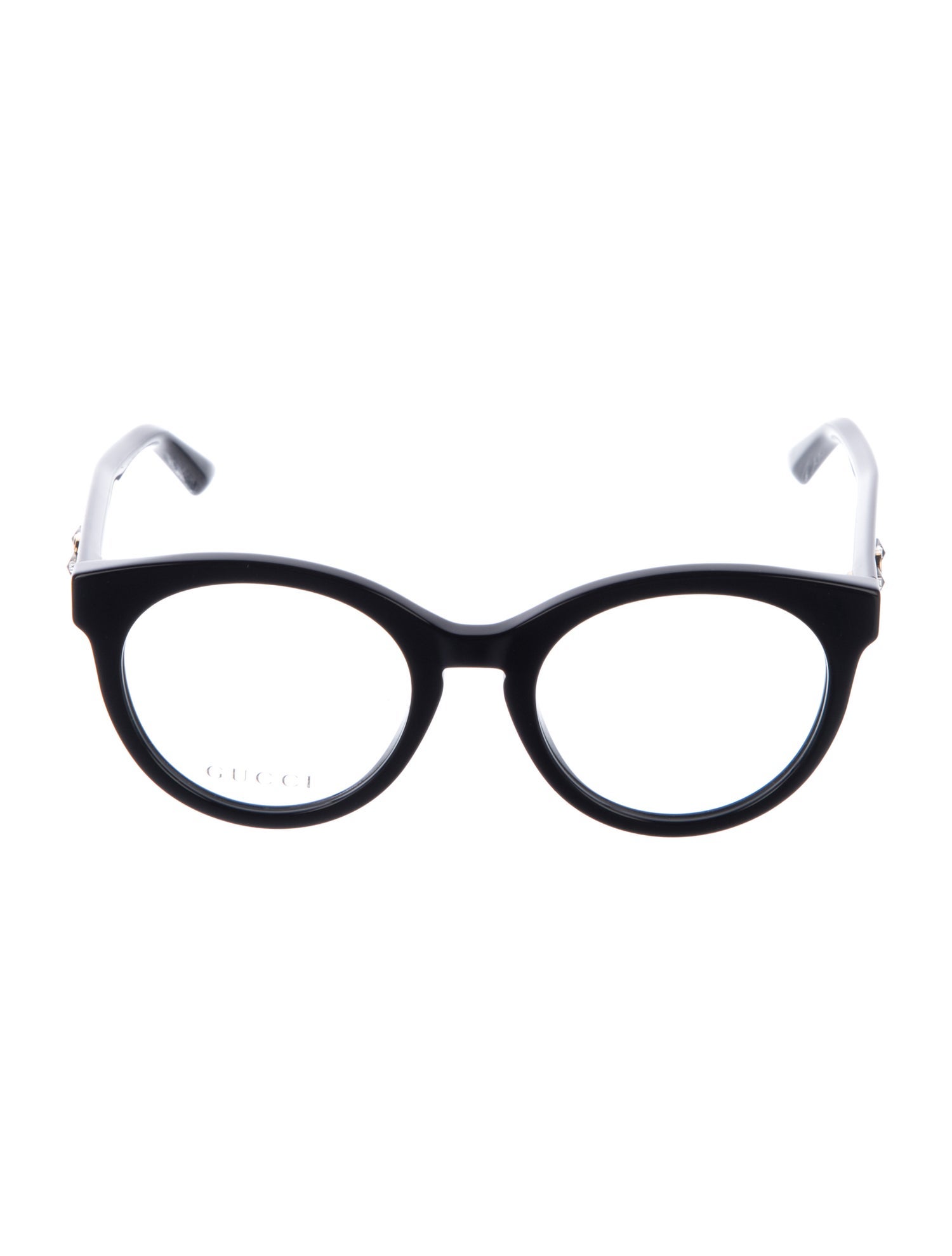 Gucci Interlocking G Logo Round Eyeglasses w/ Tags