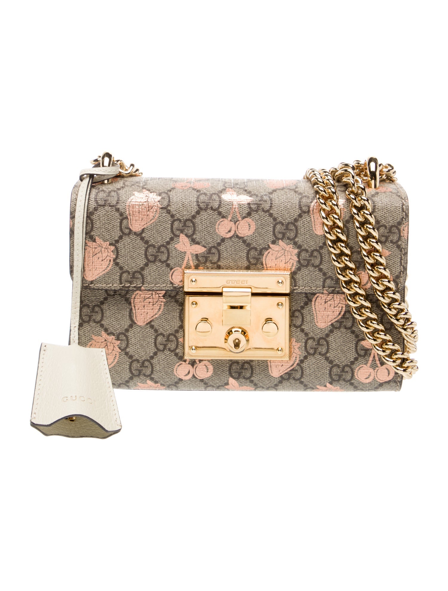 Gucci GG Supreme Padlock Small