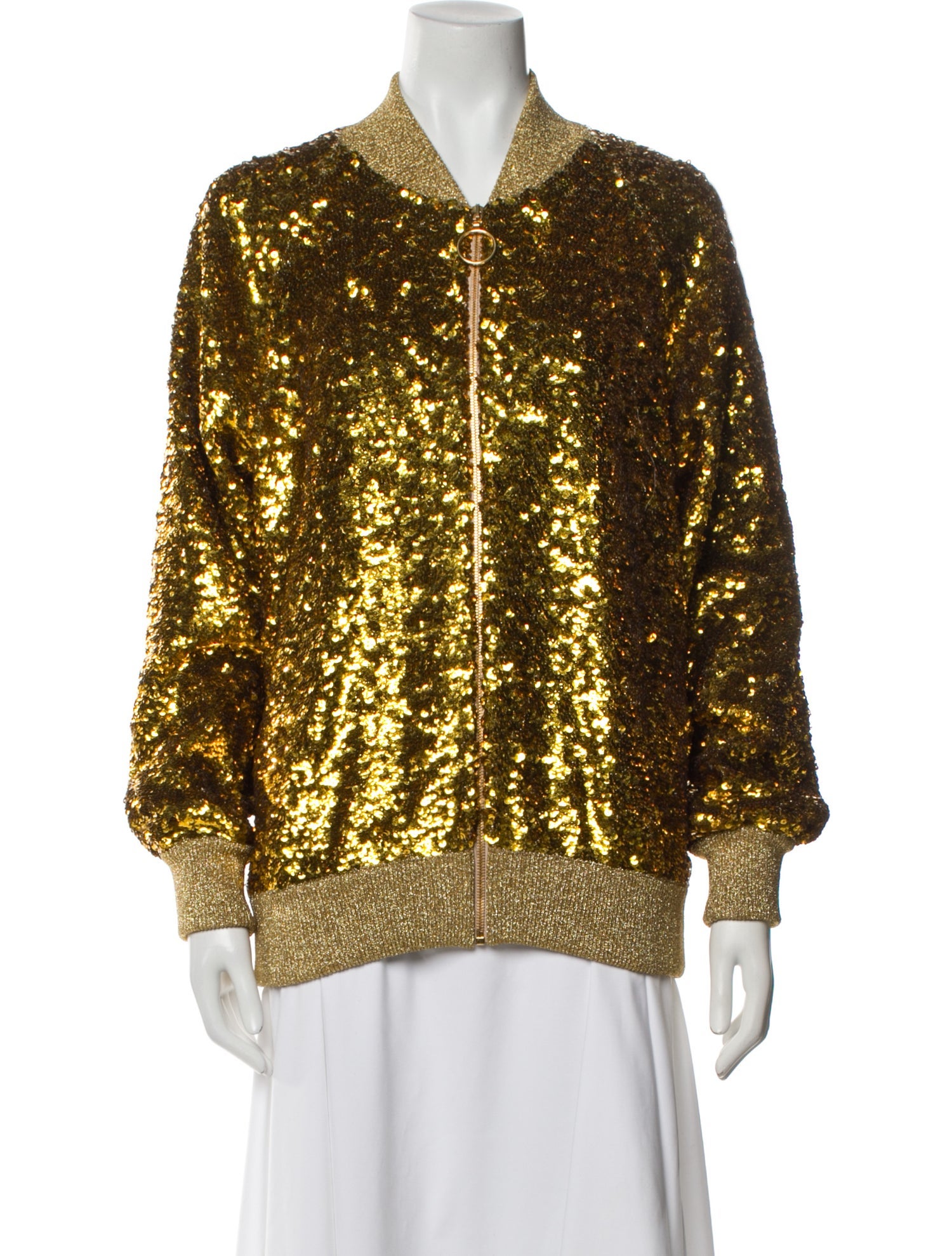 Gucci Sequin Bomber Sequin Evening Jacket