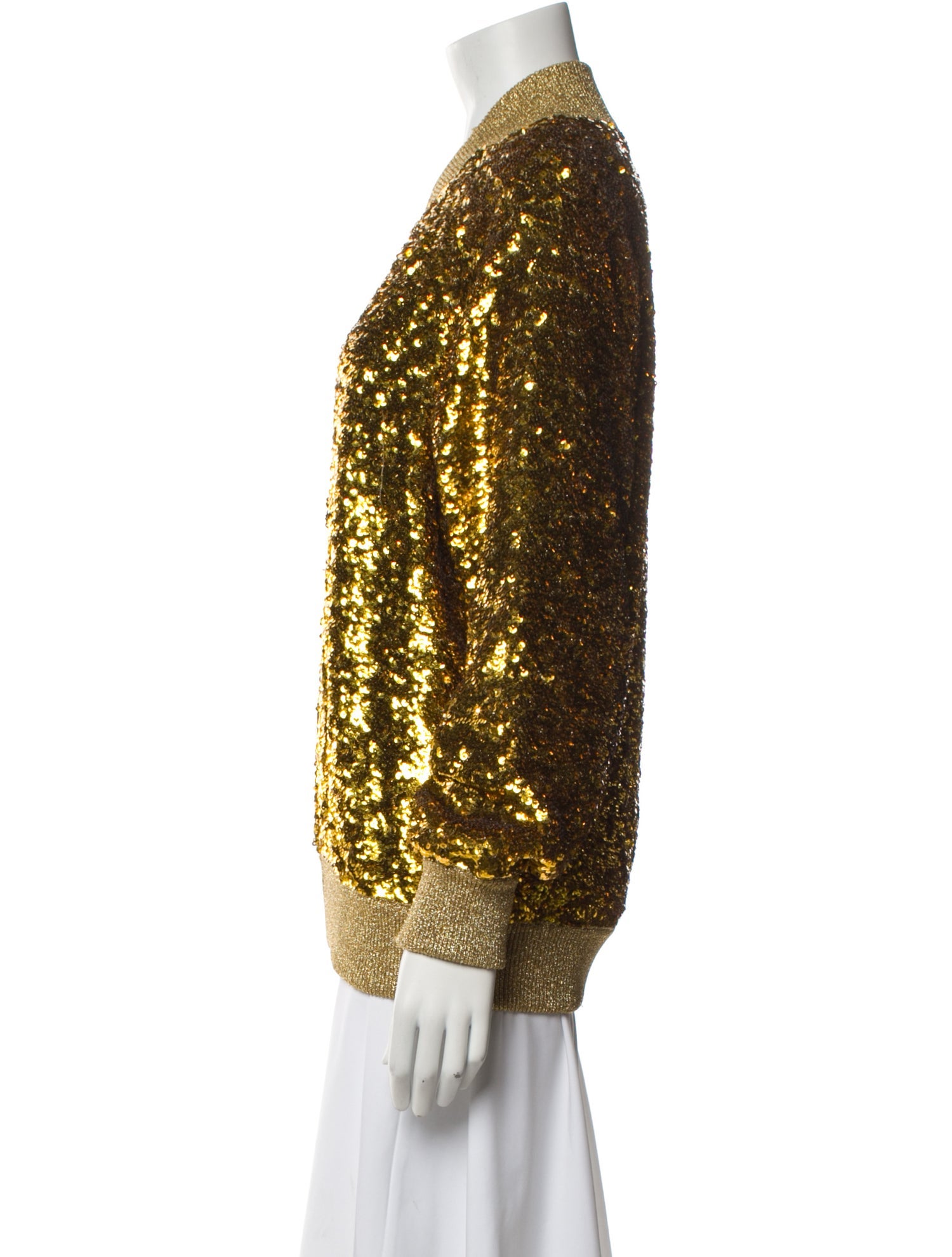 Gucci Sequin Bomber Sequin Evening Jacket