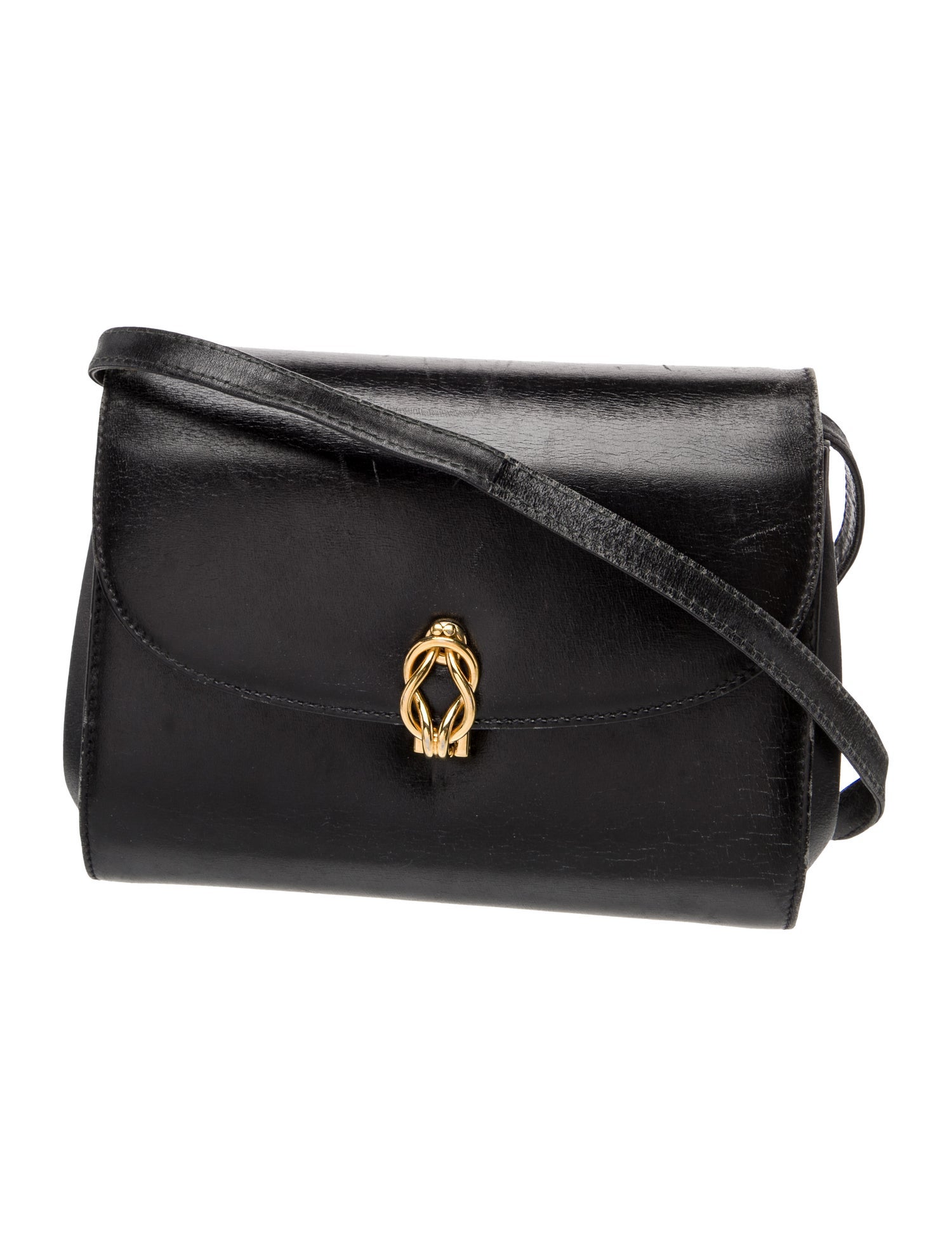 Gucci Leather Crossbody Bag Vintage