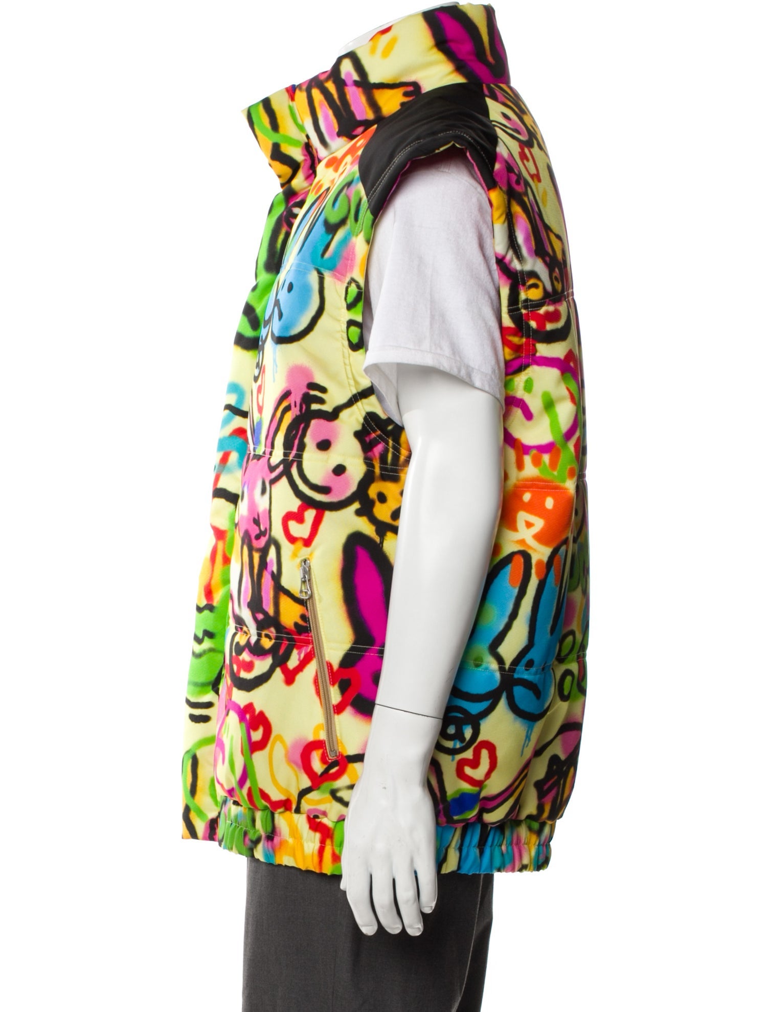 Gucci 2023 Bunny Print Gilet Vest w/ Tags