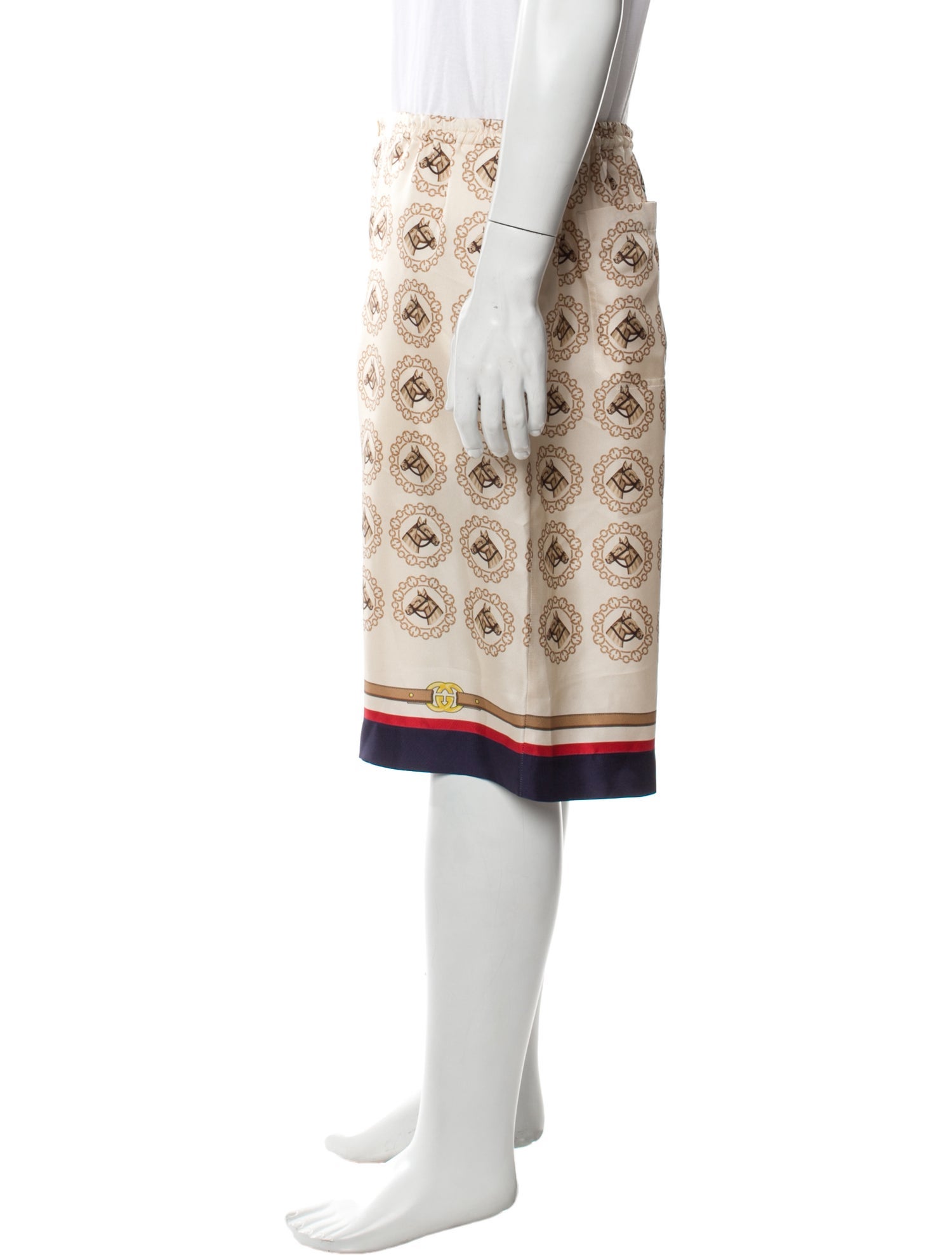 Gucci Interlocking G Logo Jogger Shorts w/ Tags