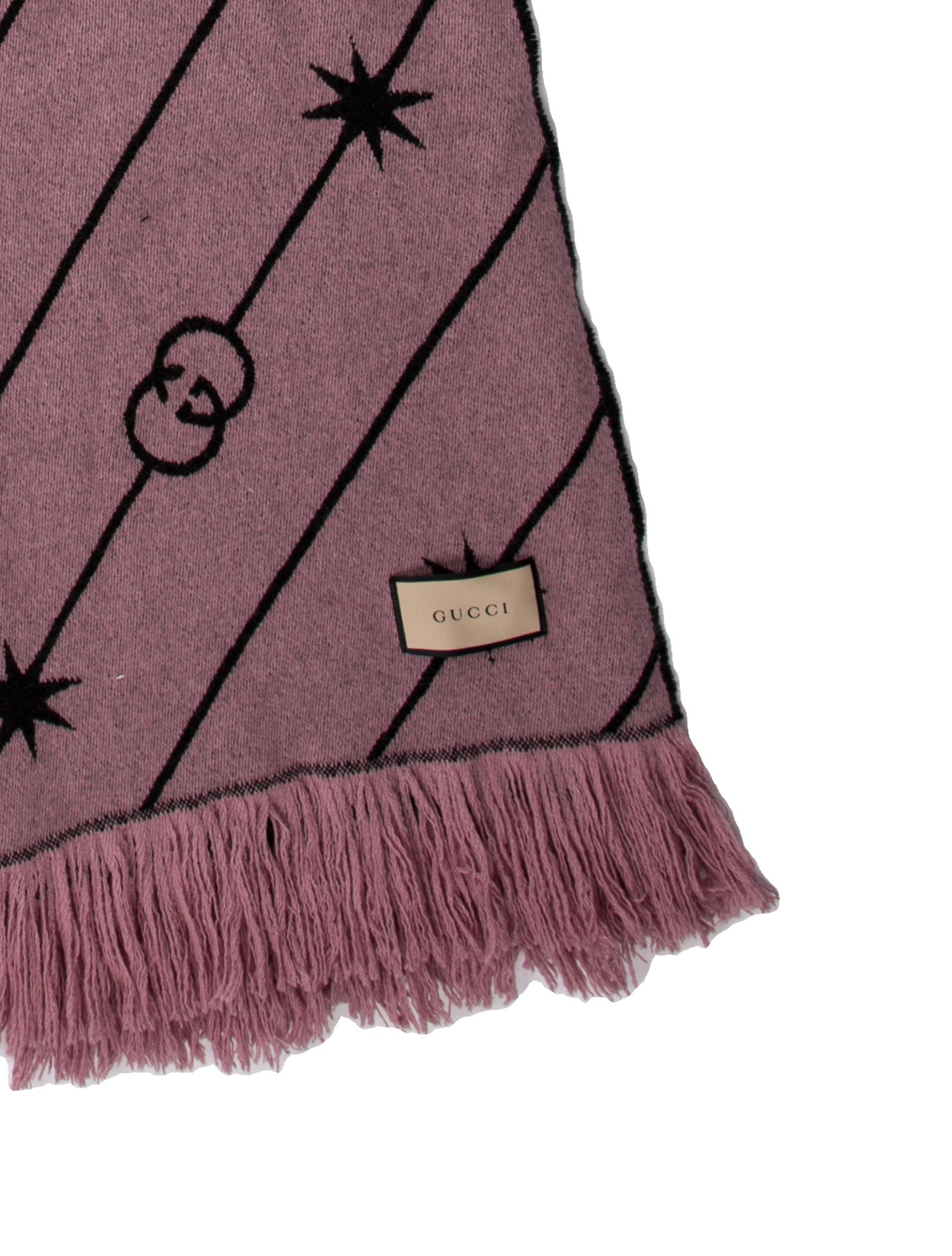 Gucci Wool Printed Scarf