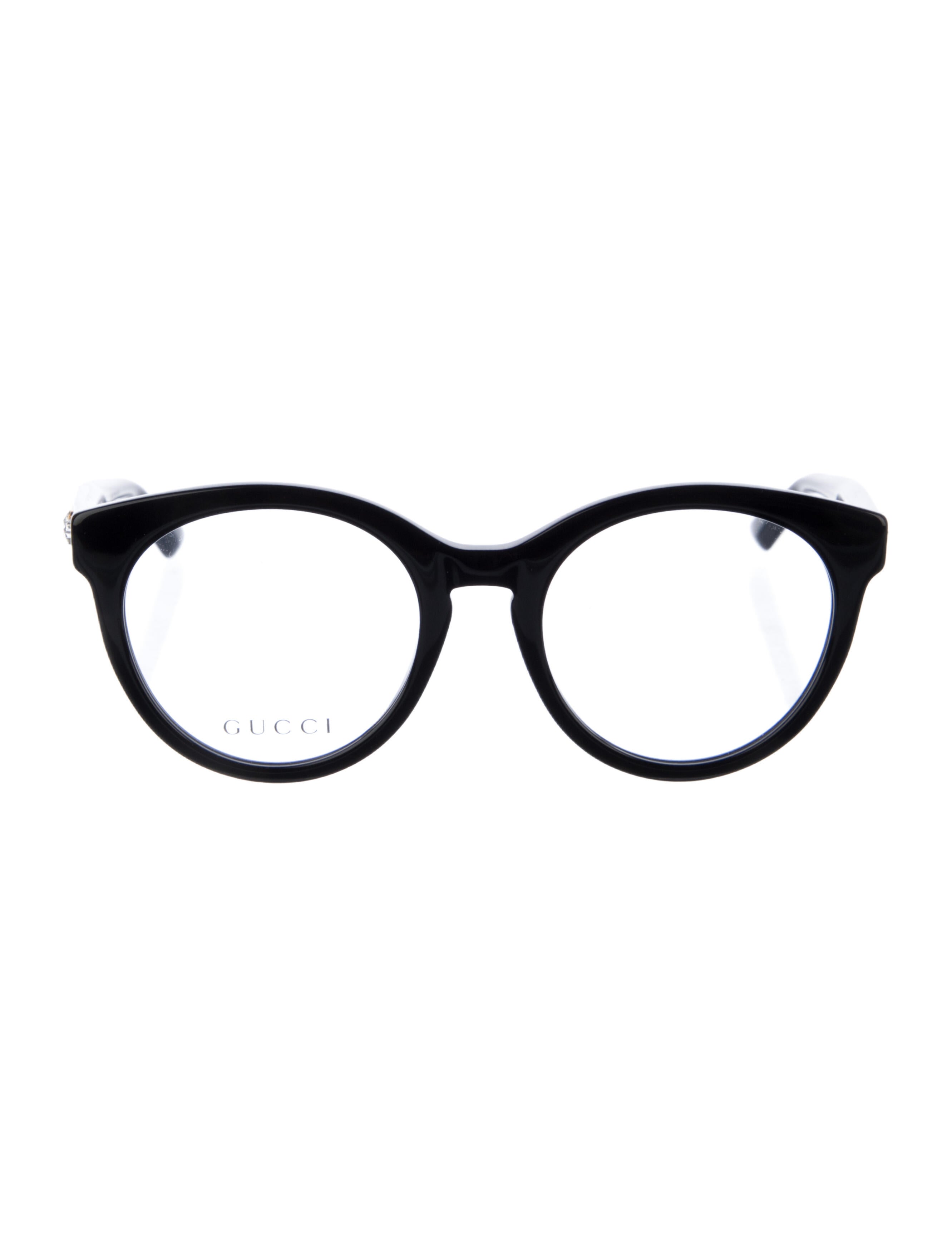 Gucci Interlocking G Logo Round Eyeglasses w/ Tags