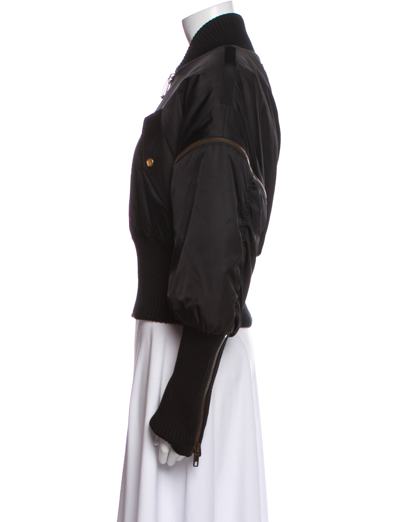 Gucci Silk Bomber Jacket w/ Tags