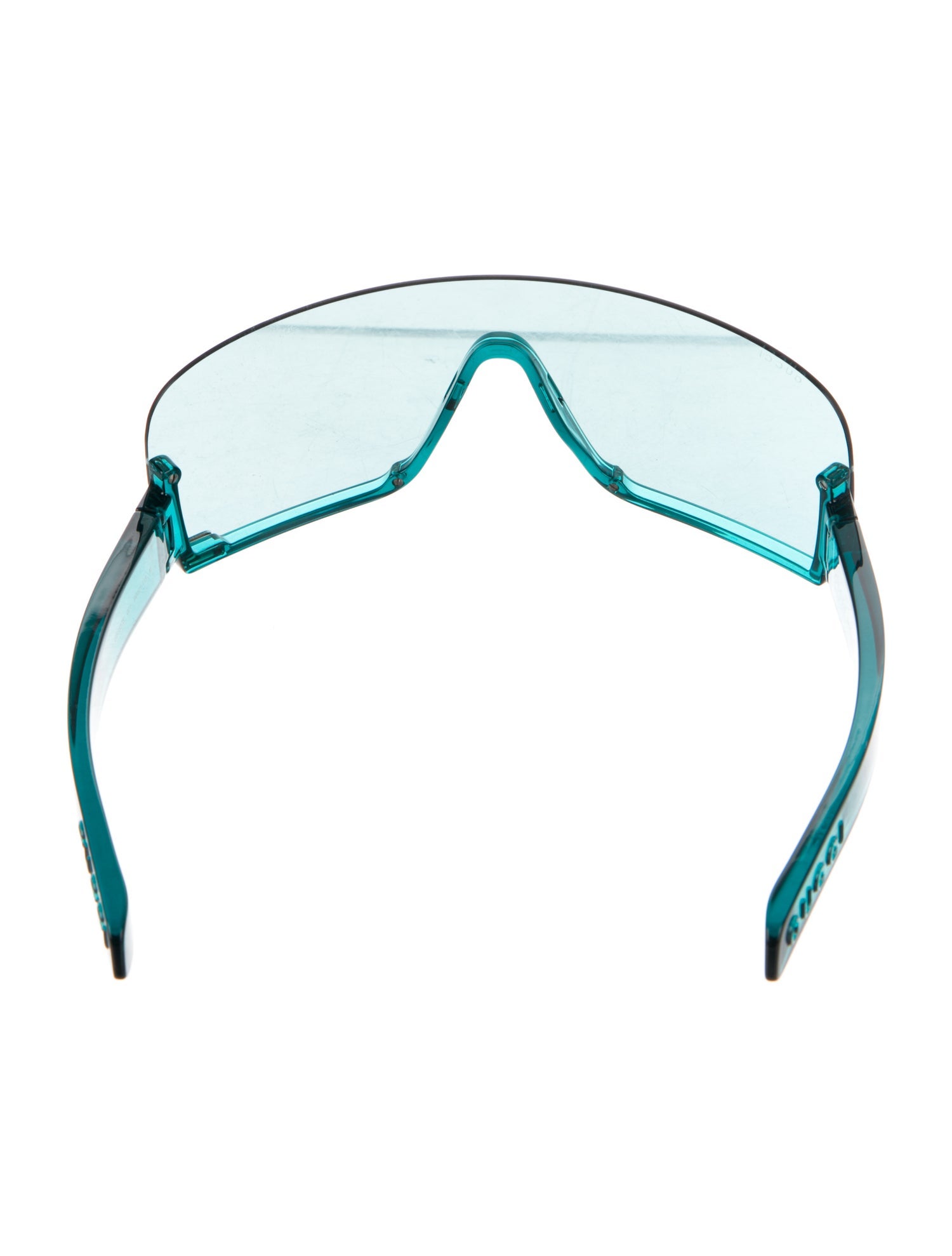 Gucci Shield Clear Sunglasses