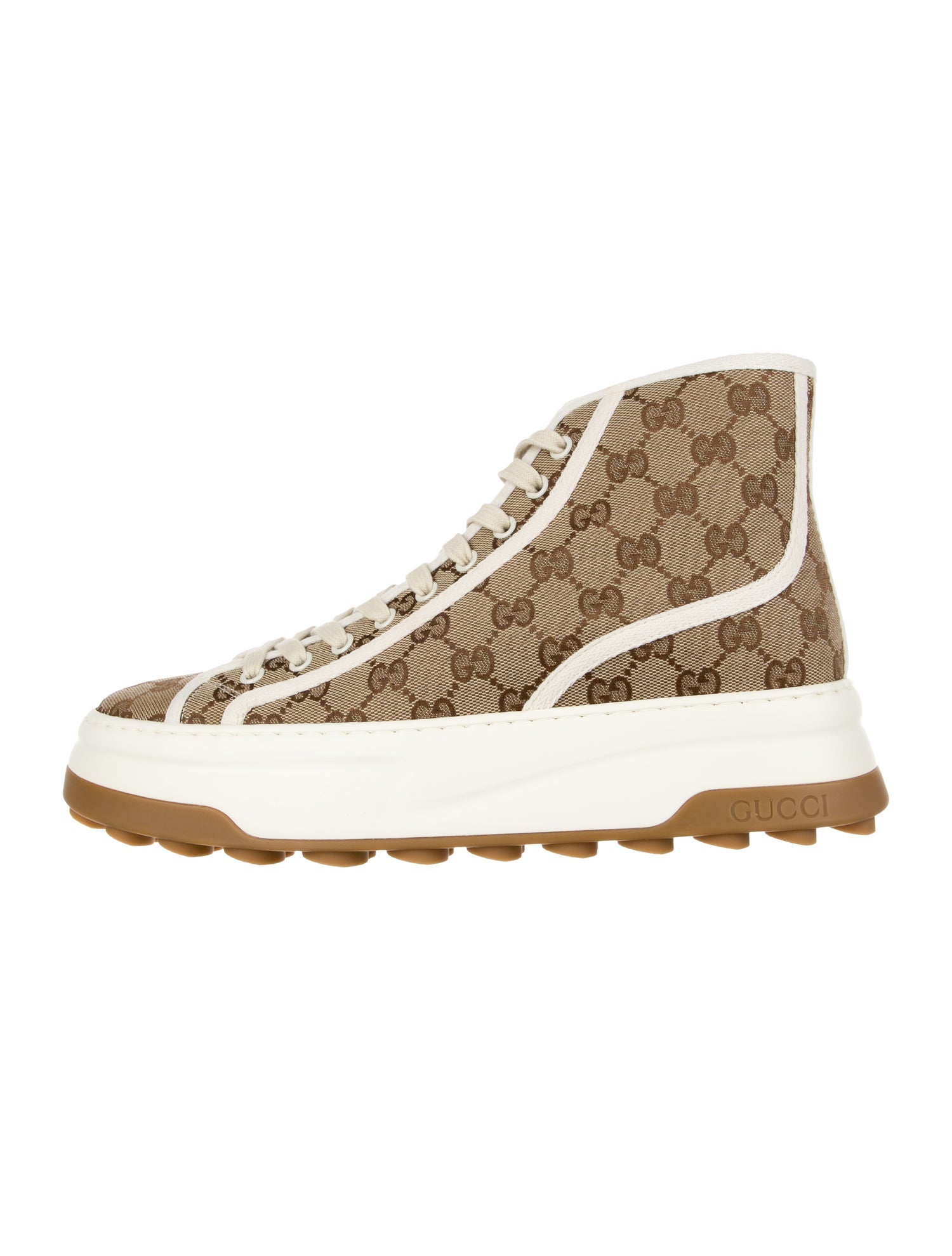Gucci Canvas Patterned Sneakers