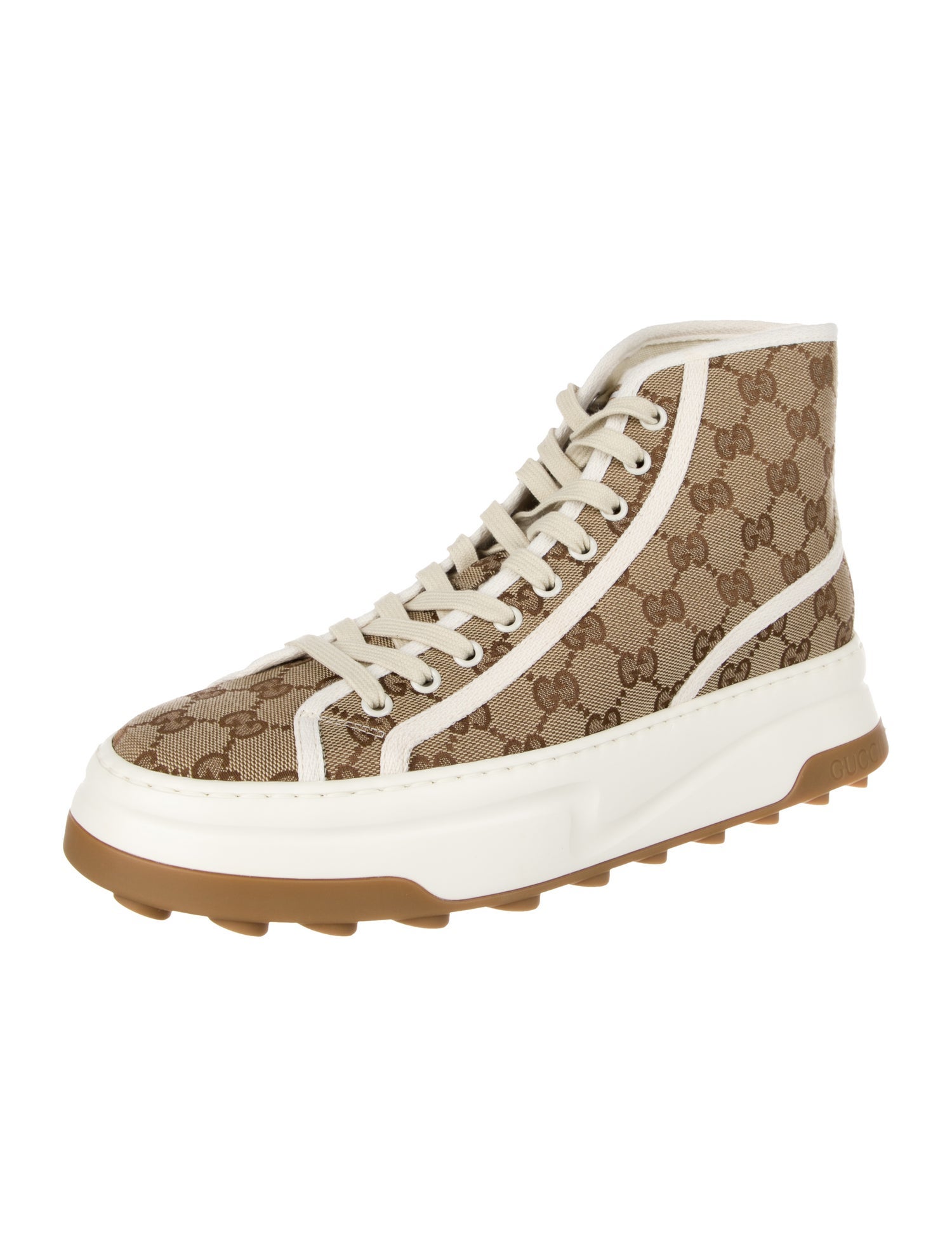Gucci Canvas Patterned Sneakers