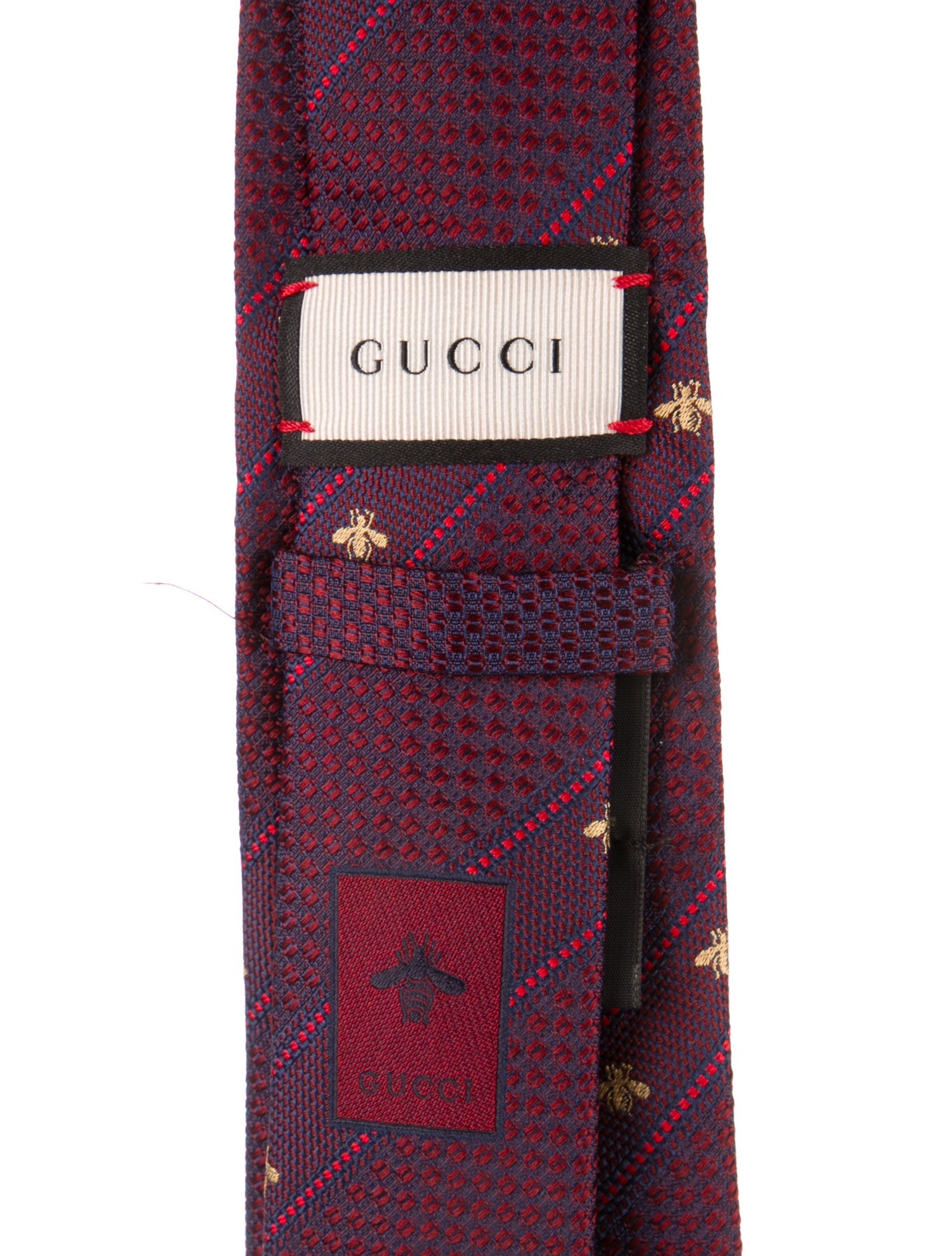 Gucci Silk pattern tie w/Tags