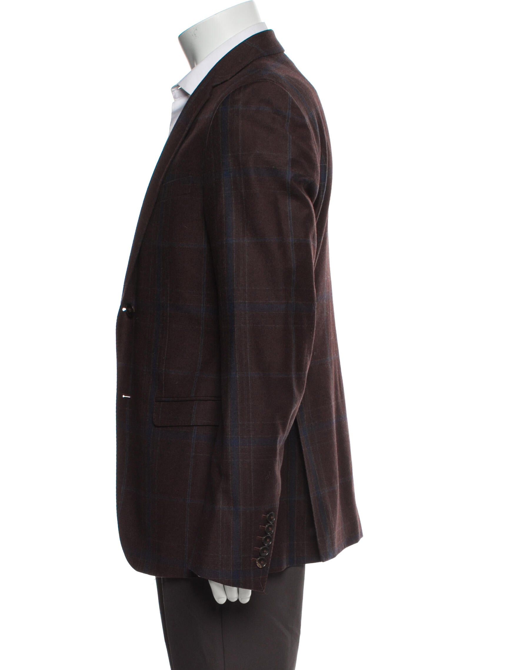 Gucci Tiger Head Accent Wool Blazer