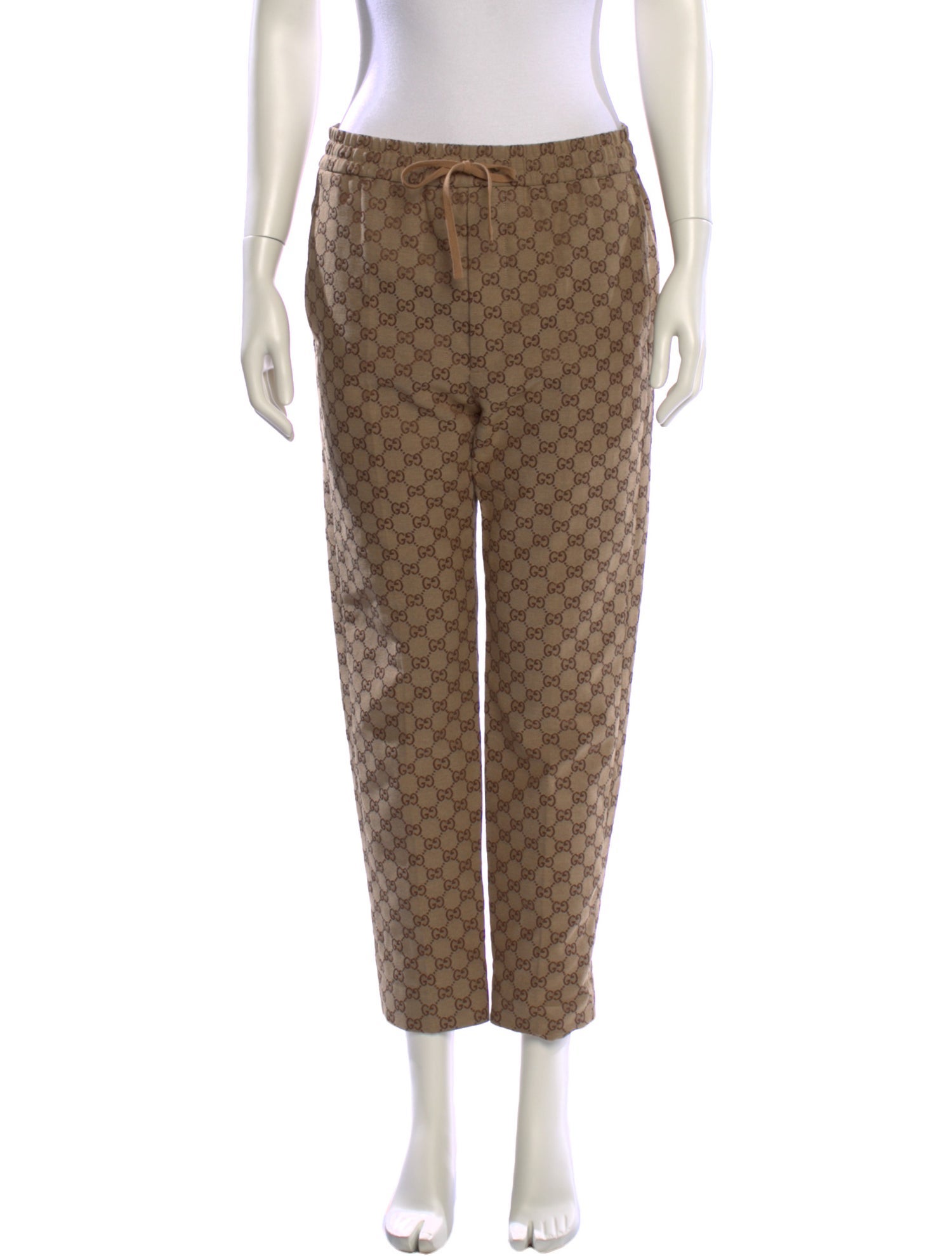 Gucci Printed Straight Leg Pants